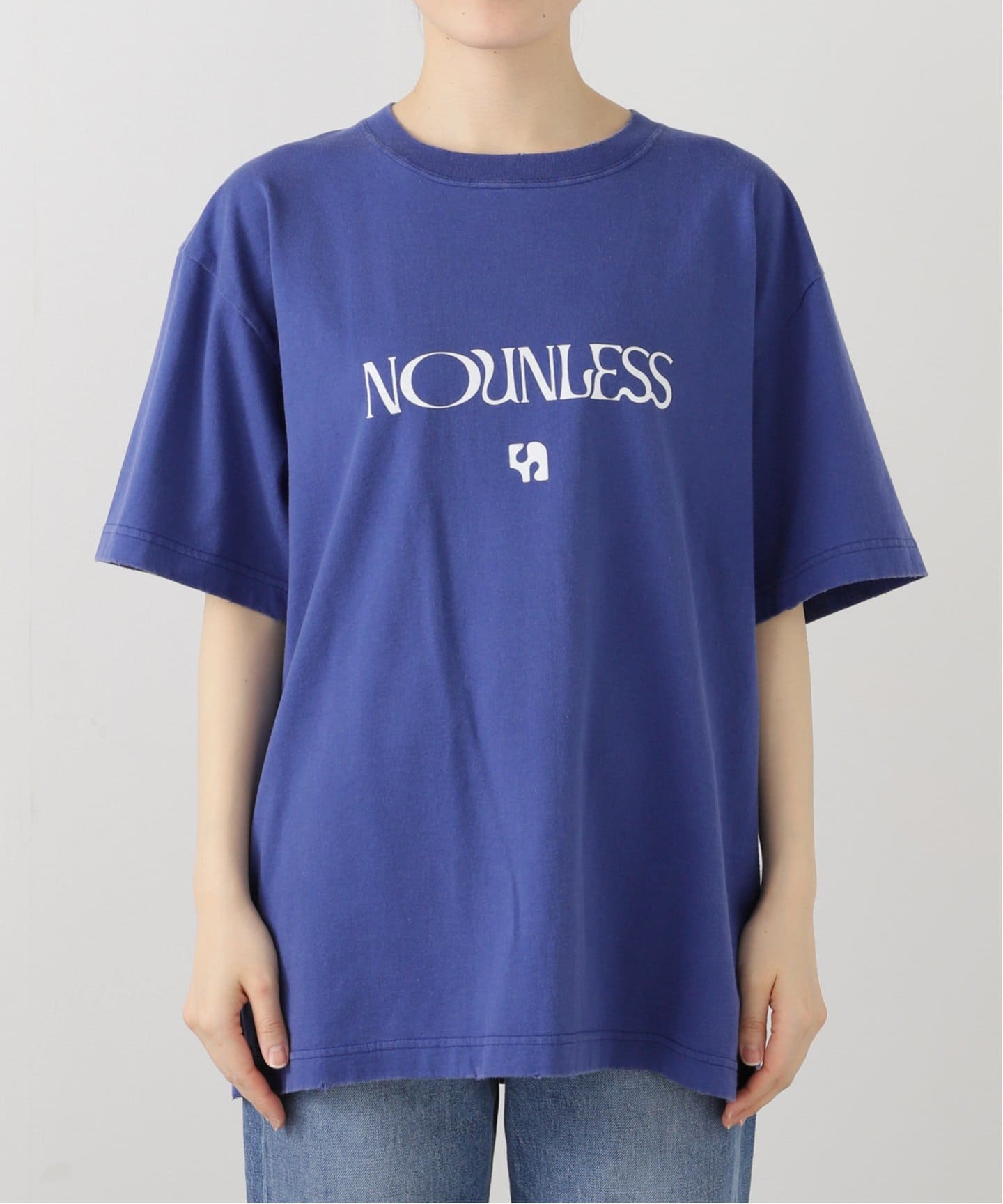 NOUNLESS NL LOGO MARK OVER TEE（Tシャツ／カットソー）｜BOICE