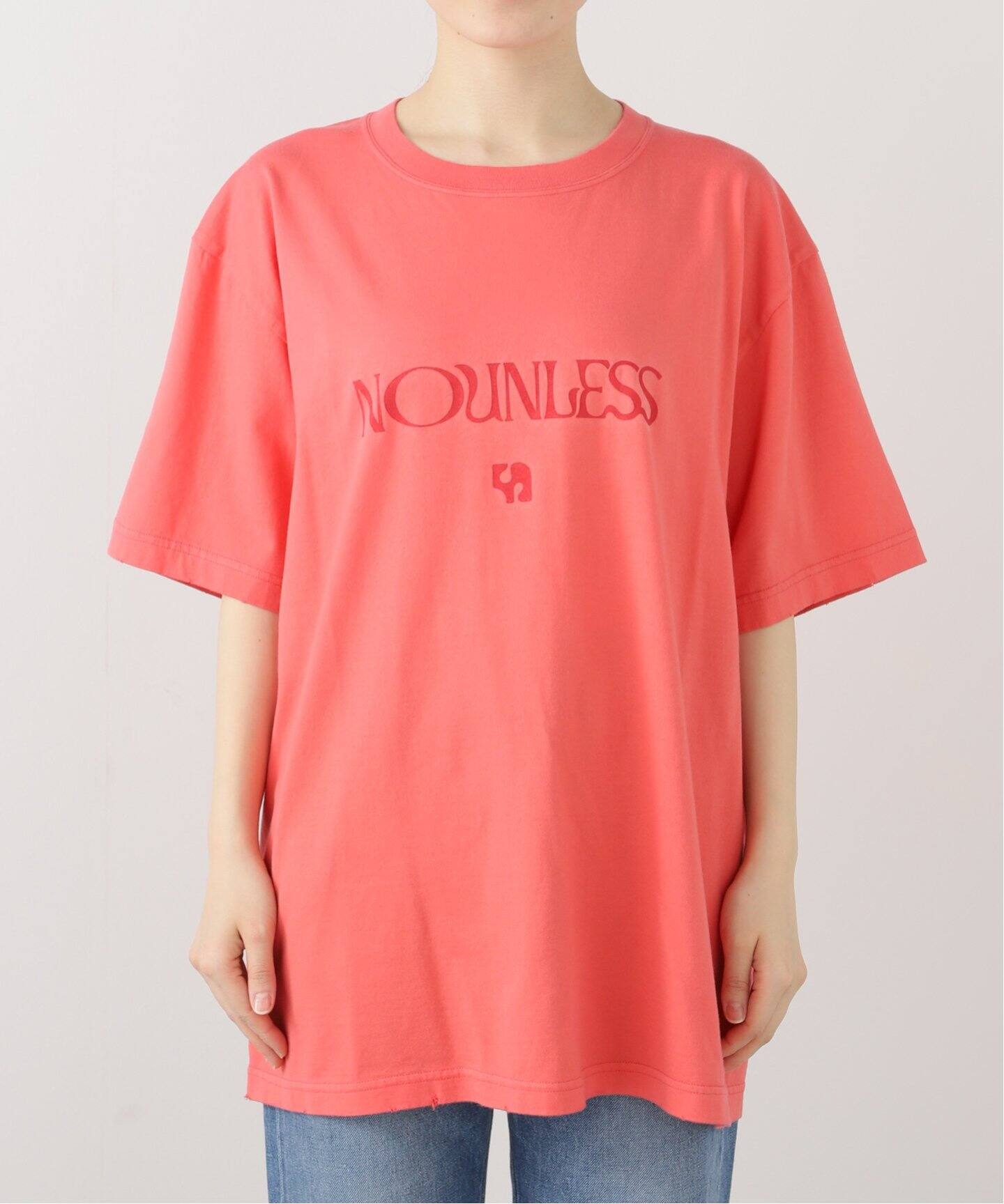 NOUNLESS NL LOGO MARK OVER TEE（Tシャツ／カットソー）｜BOICE