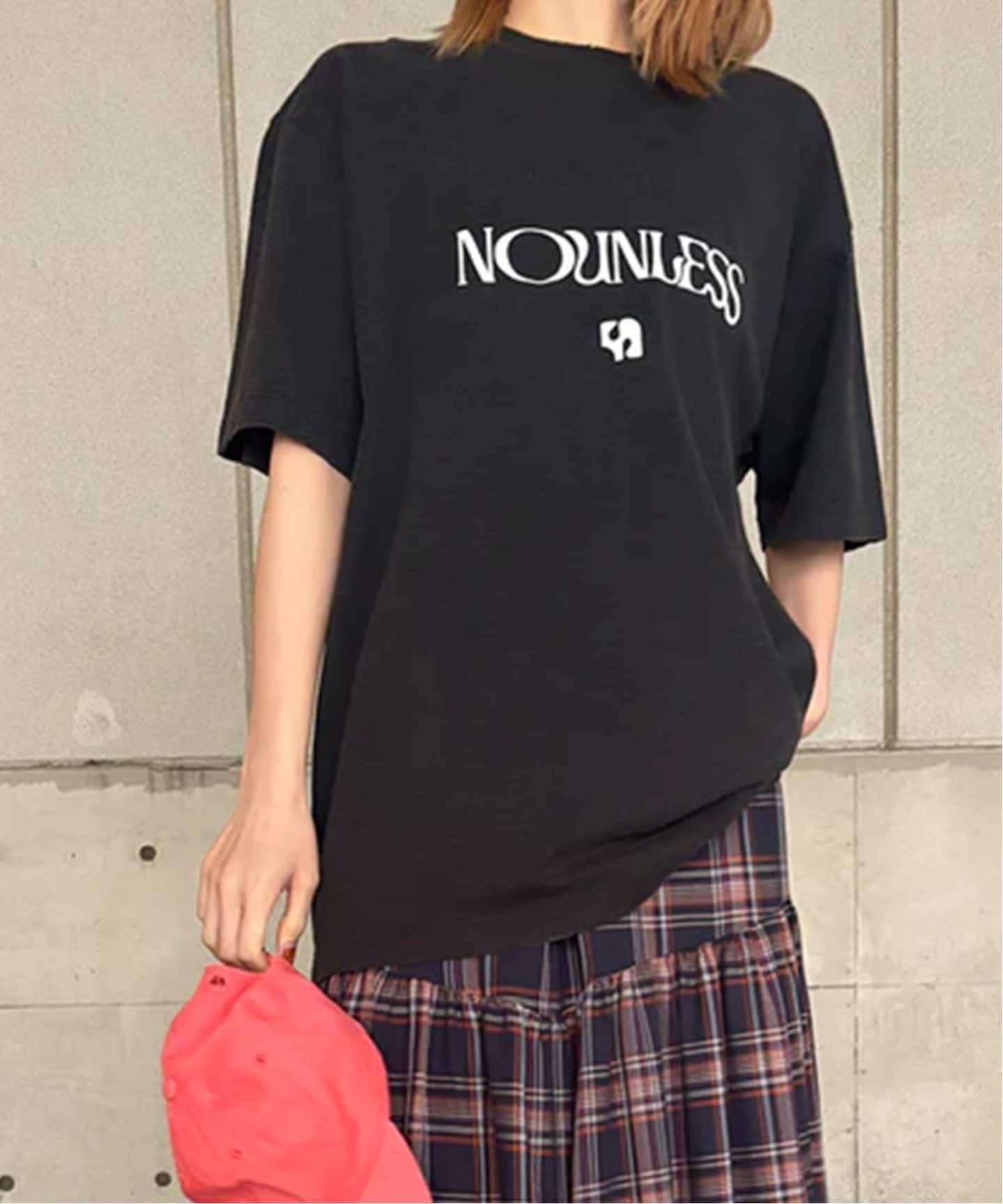 NOUNLESS オーバー Tシャツ NOUNLESS UNIFORM BIG TEE