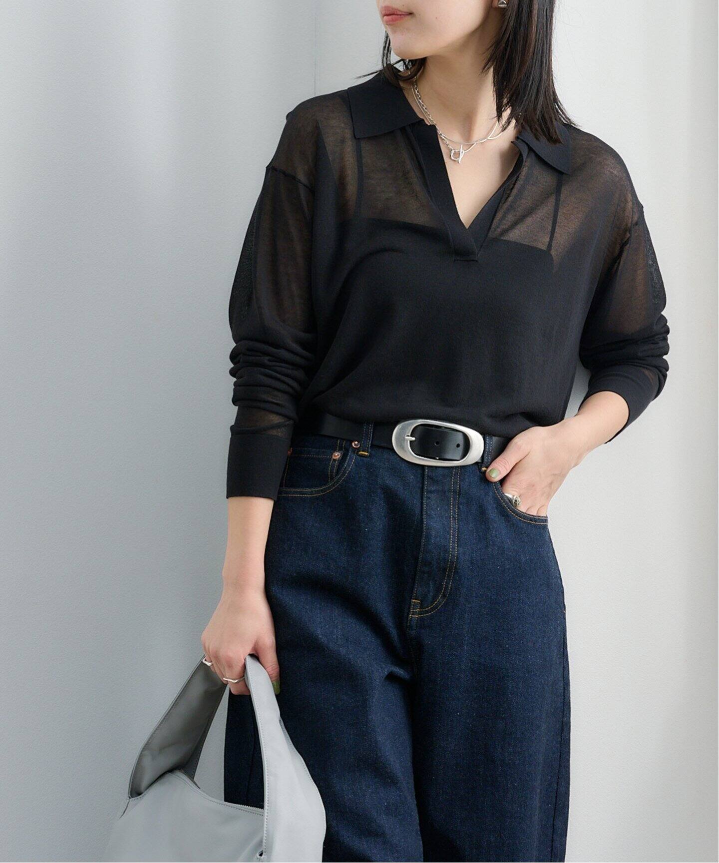 ETRE TOKYO シアースキッパーニットPO（Tシャツ／カットソー