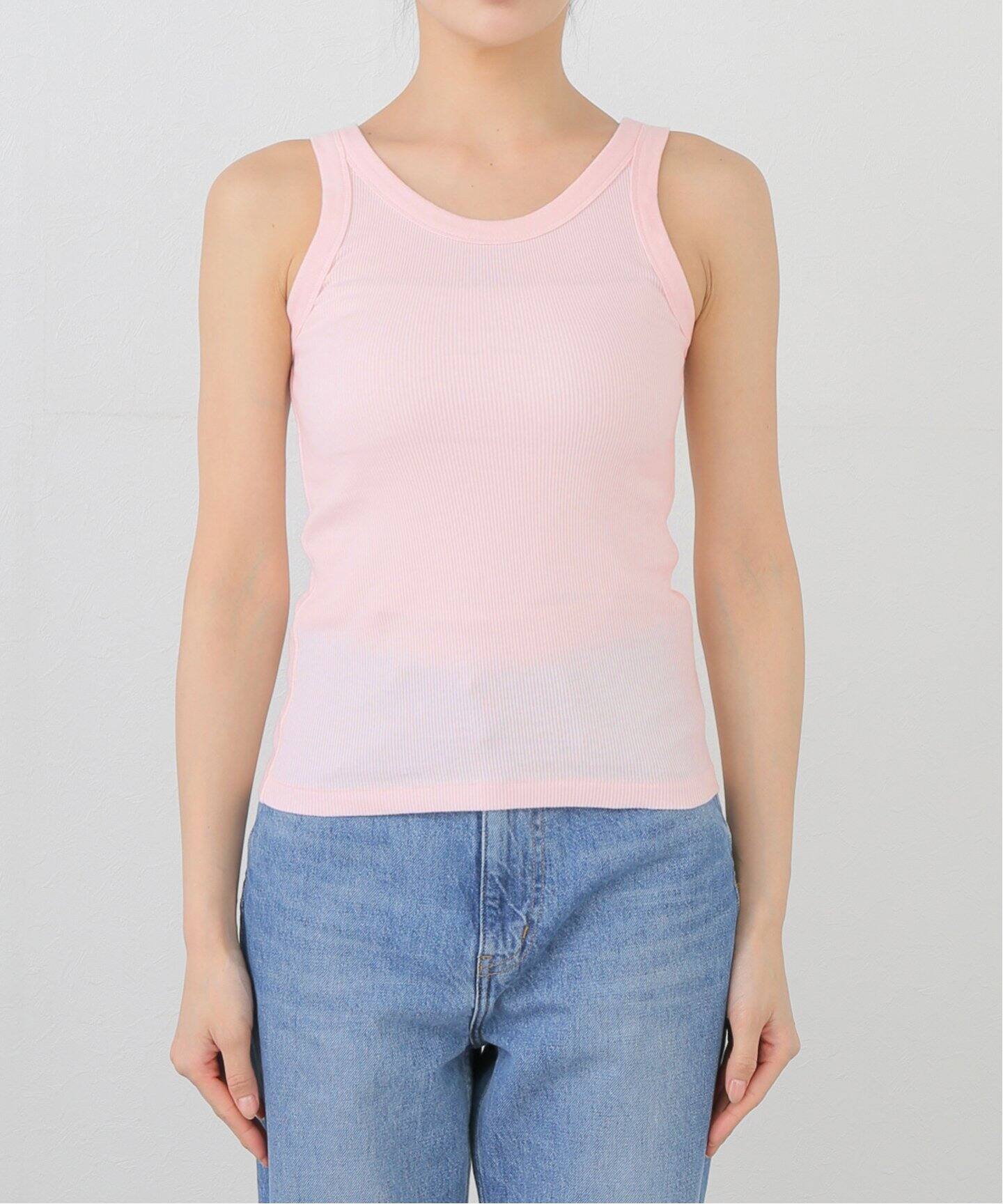 タンクトップ ノースリーブ anuke Basic Rib Tanktop 62510614 レディース ànuke online store（アンヌーク） / Basic Rib TanktopBasic