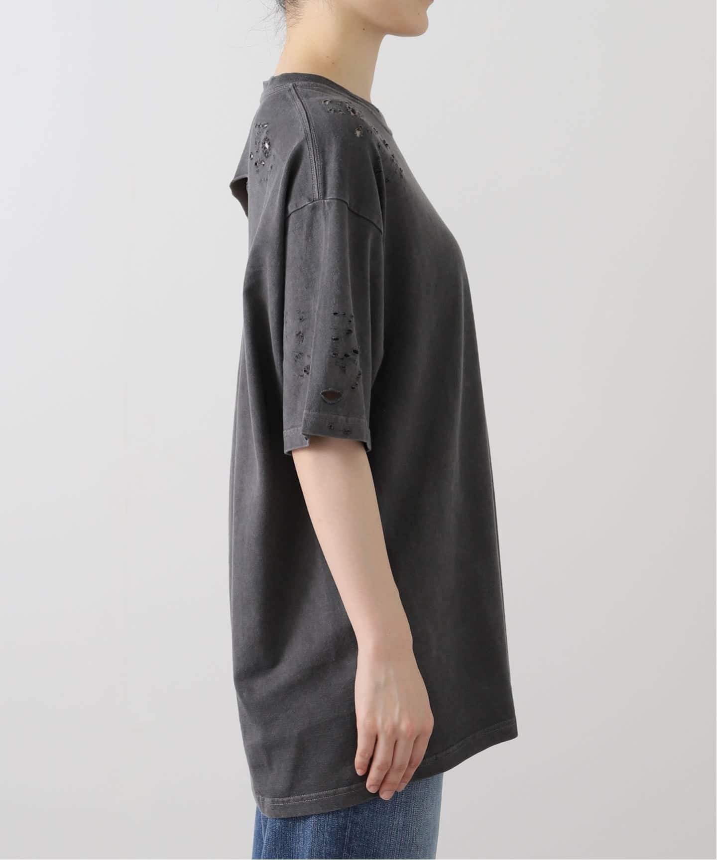 CLANE CRUSH DESIGN OVER TEE（Tシャツ／カットソー）｜BOICE FROM