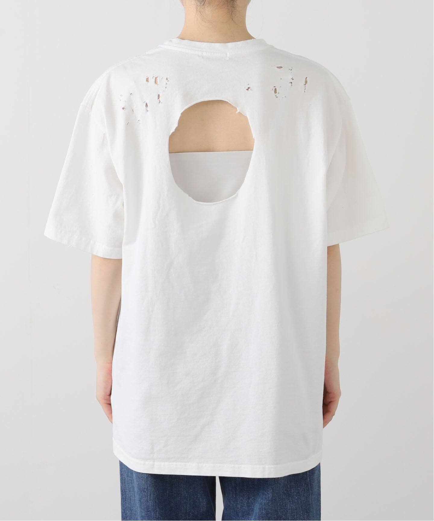 CLANE CRUSH DESIGN OVER TEE（Tシャツ／カットソー）｜BOICE FROM