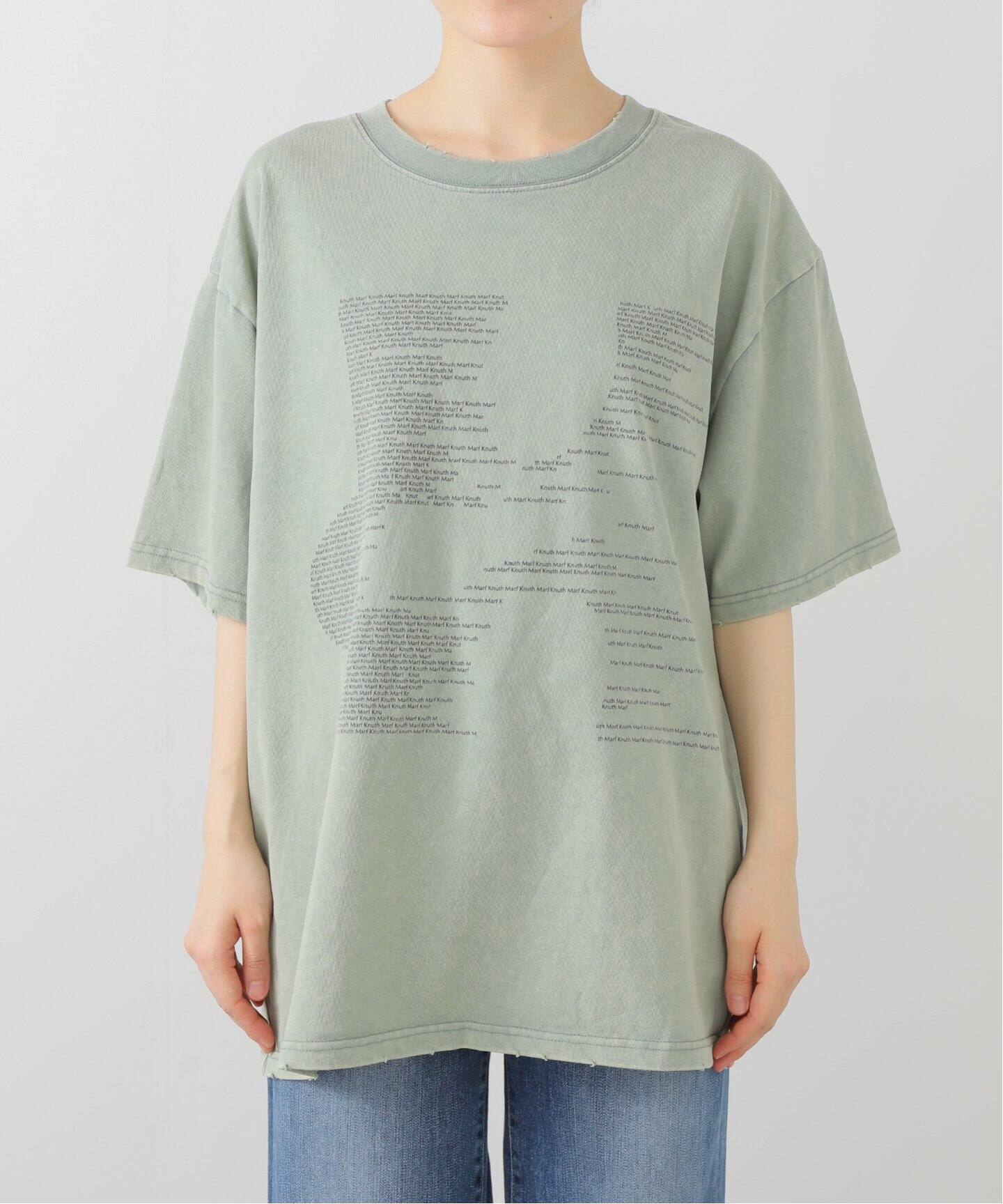 トップス K error design T shirt Knuth Marf K error design T shirt Knuth Marf