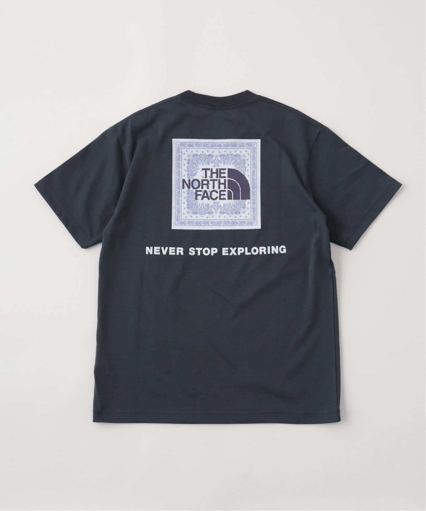 THE NORTH FACE Bandana Square Logo Tee NT32446（Tシャツ