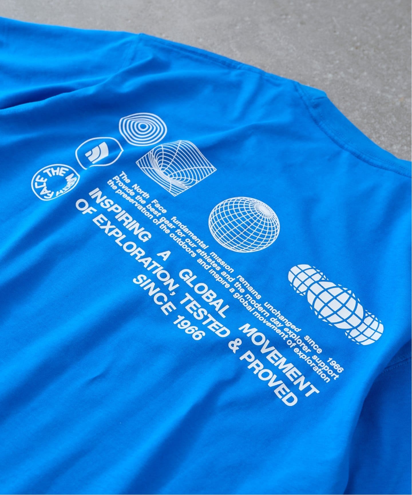THE NORTH FACE S/S FD Globe Grid Cotton NT32550（Tシャツ