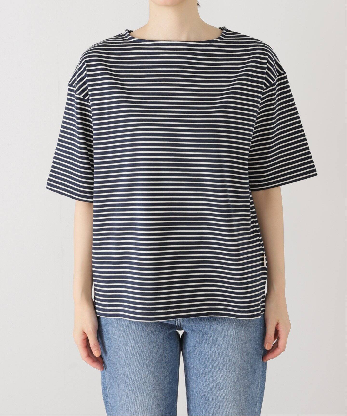 YARMO THE UNIFORM S/SLV BORDER TEE_Border（Tシャツ／カットソー