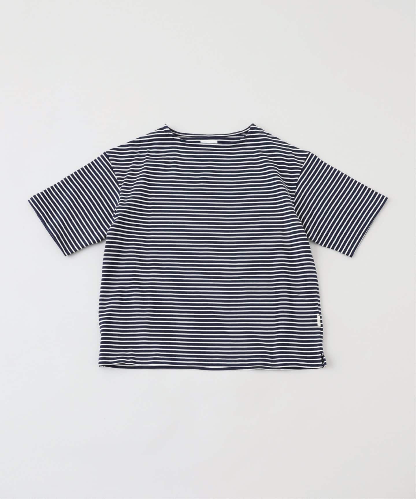 Tシャツ・カットソー STONE  Men T-shirt Blue 2100034S0115 V0020 Marine Blue 2100020 ORGANIC COTTON JERSEY Slim fit T-shirt