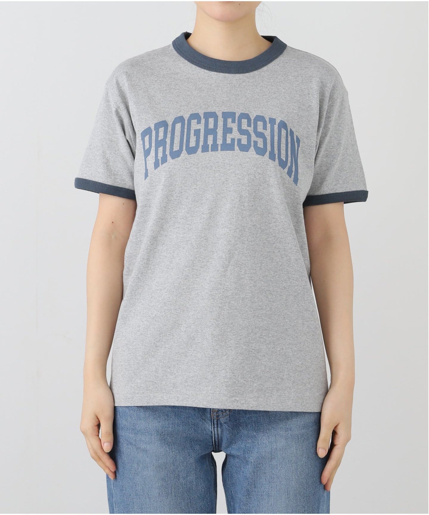 Tシャツ／カットソー（レディース／カラーがグレー／サイズM