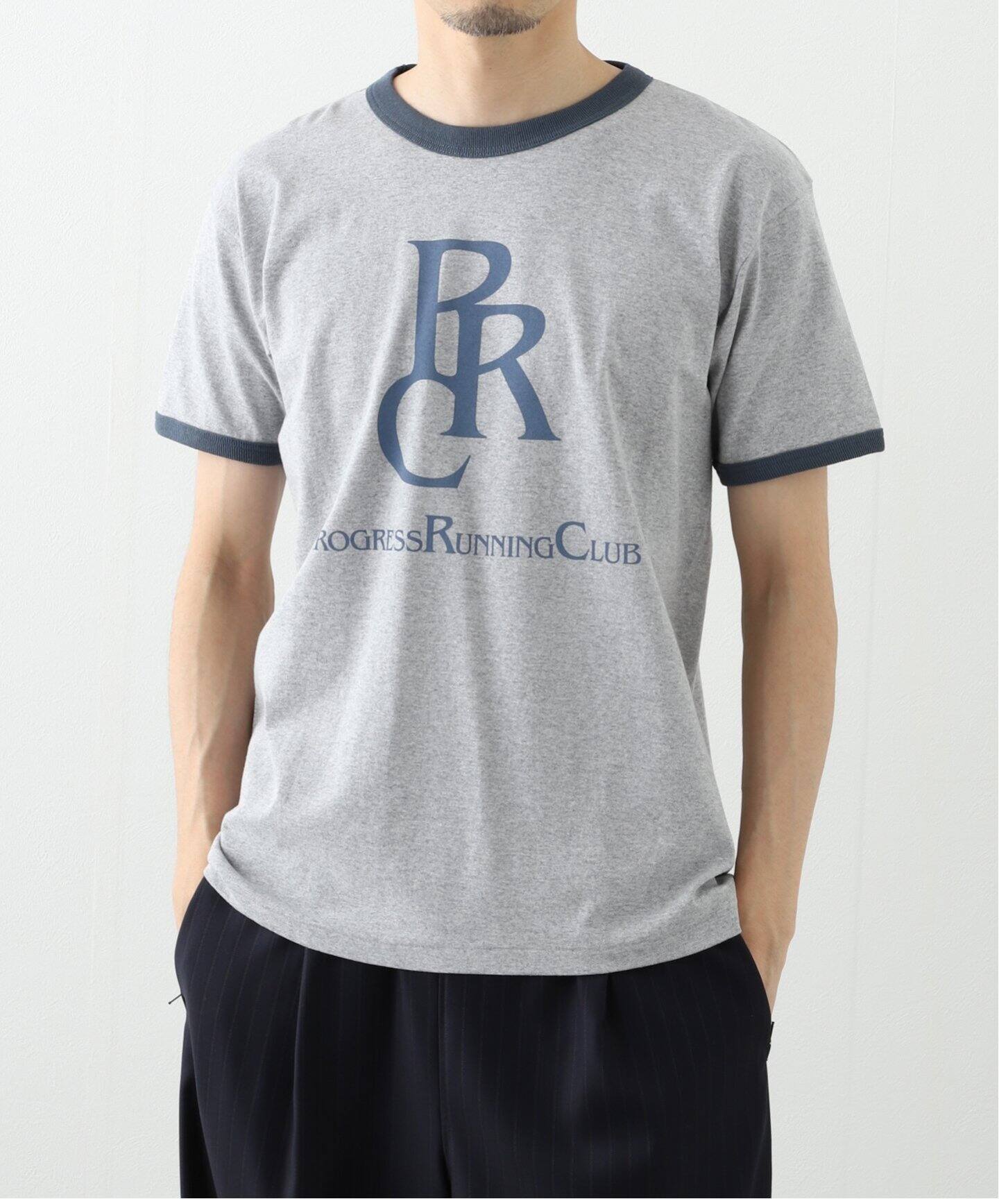 PROGRESS RUNNING CLUB QUADRUPLE S/SLV RINGER Tee (UNISEX)（T