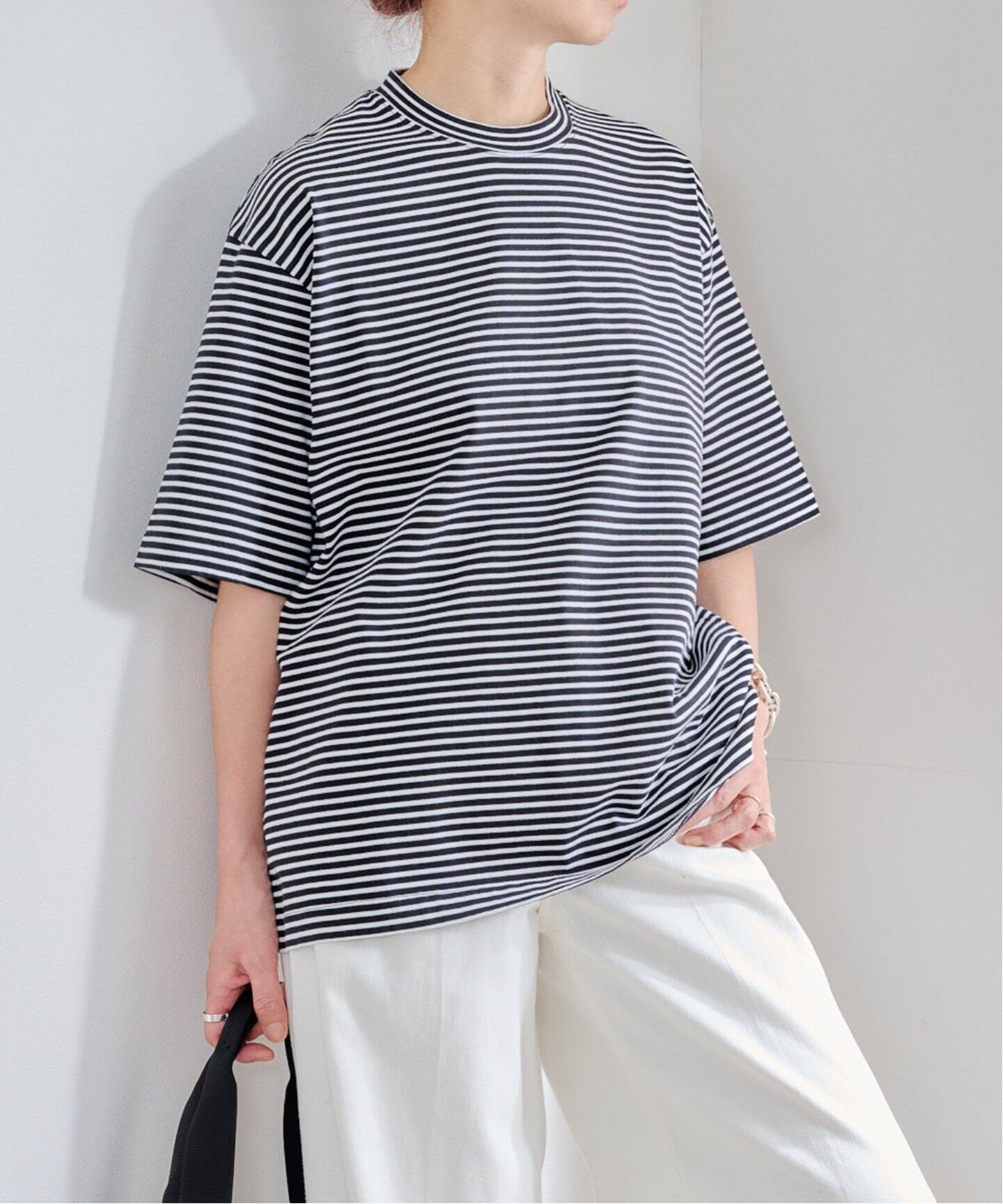 ES.1 Border SS T-shirts (UNISEX)（Tシャツ／カットソー
