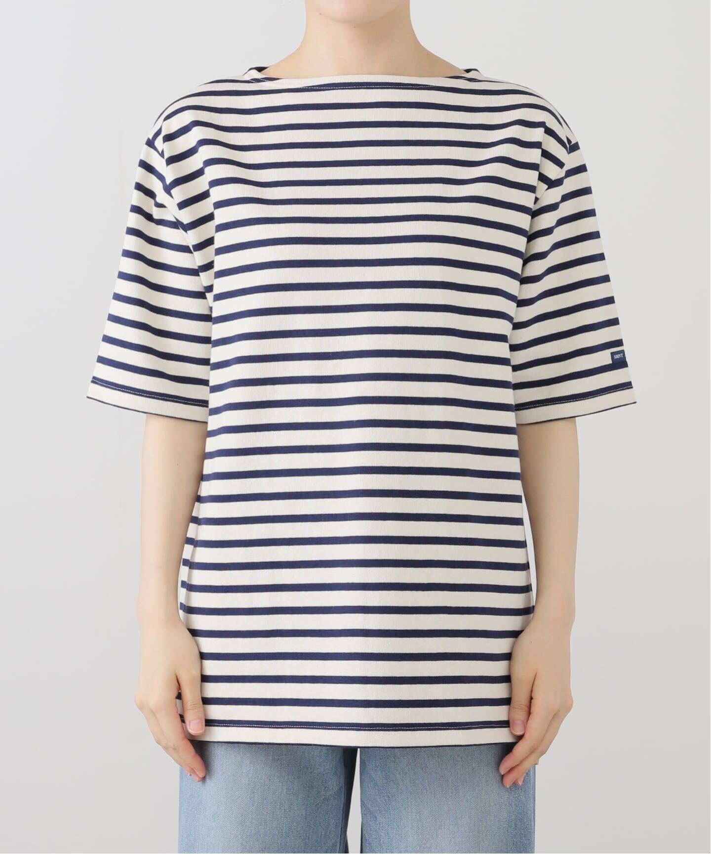 セントジェームスSAINT JAMES 長袖 Tシャツ クリーム SAINT JAMES 送料無料 セントジェームス 長袖カットソー メンズ