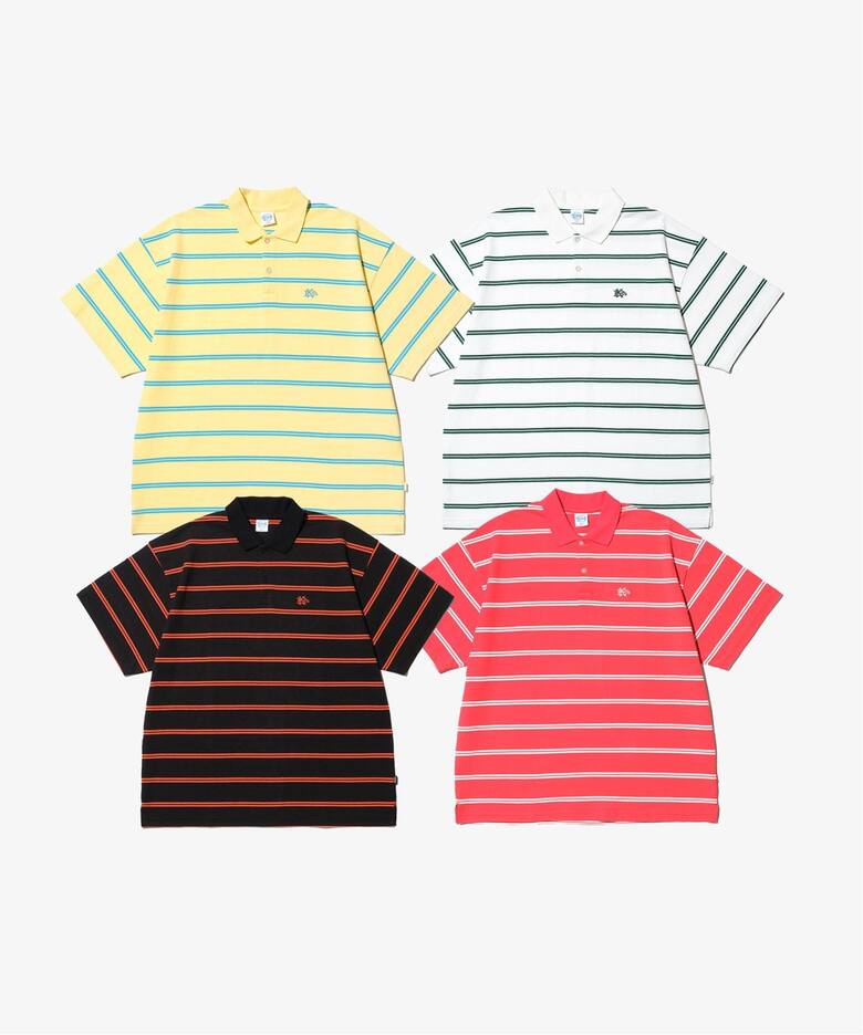 EFG BORDER S/S POLO SHIRT（ポロシャツ）｜KEBOZ（ケボズ）の通販 