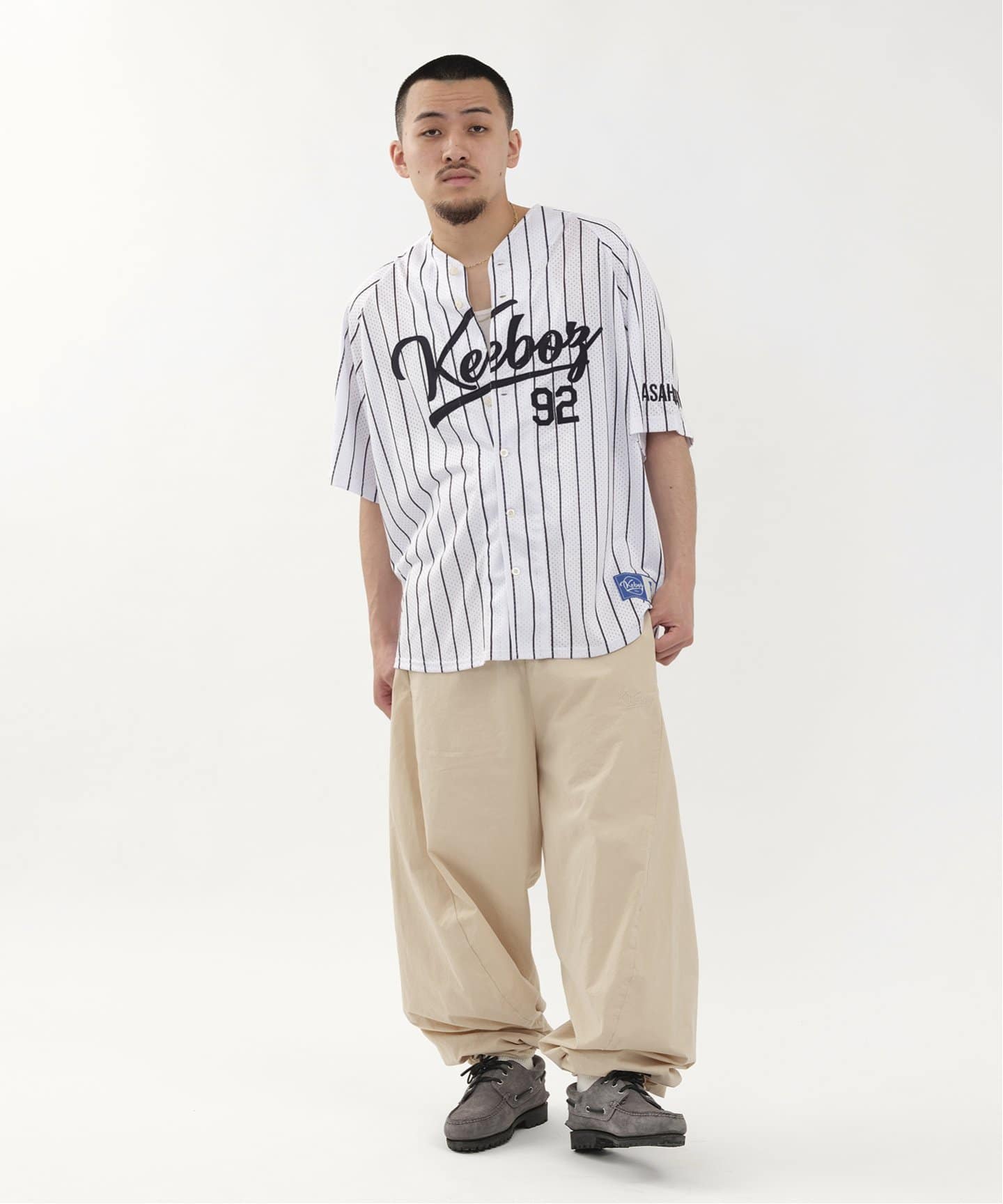 ウェア Keboz ICON MESH BASEBALL HENLEY Keboz ICON MESH BASEBALL HENLEY