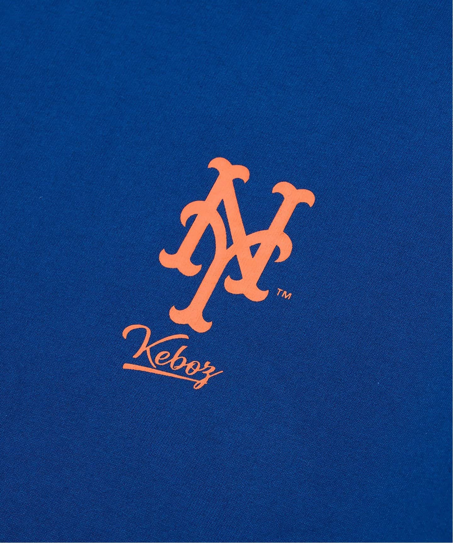 安いそれに目立つ MLB x KEBOZ NEW TEE（Tシャツ／カットソー S/S LOGO METS YORK 応援グッズ