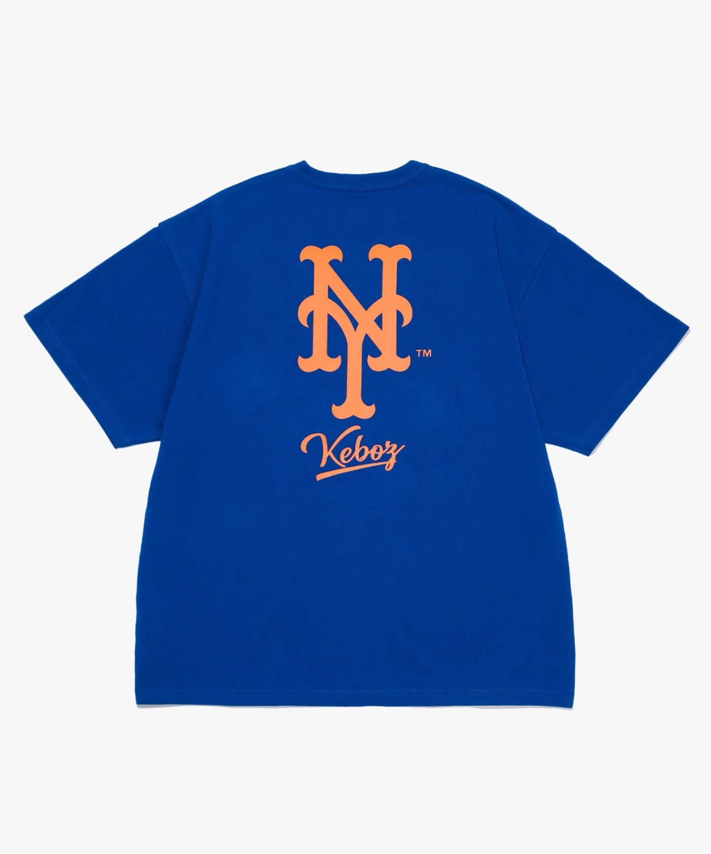 KEBOZ x MLB NEW YORK METS LOGO S/S TEE（Tシャツ／カットソー