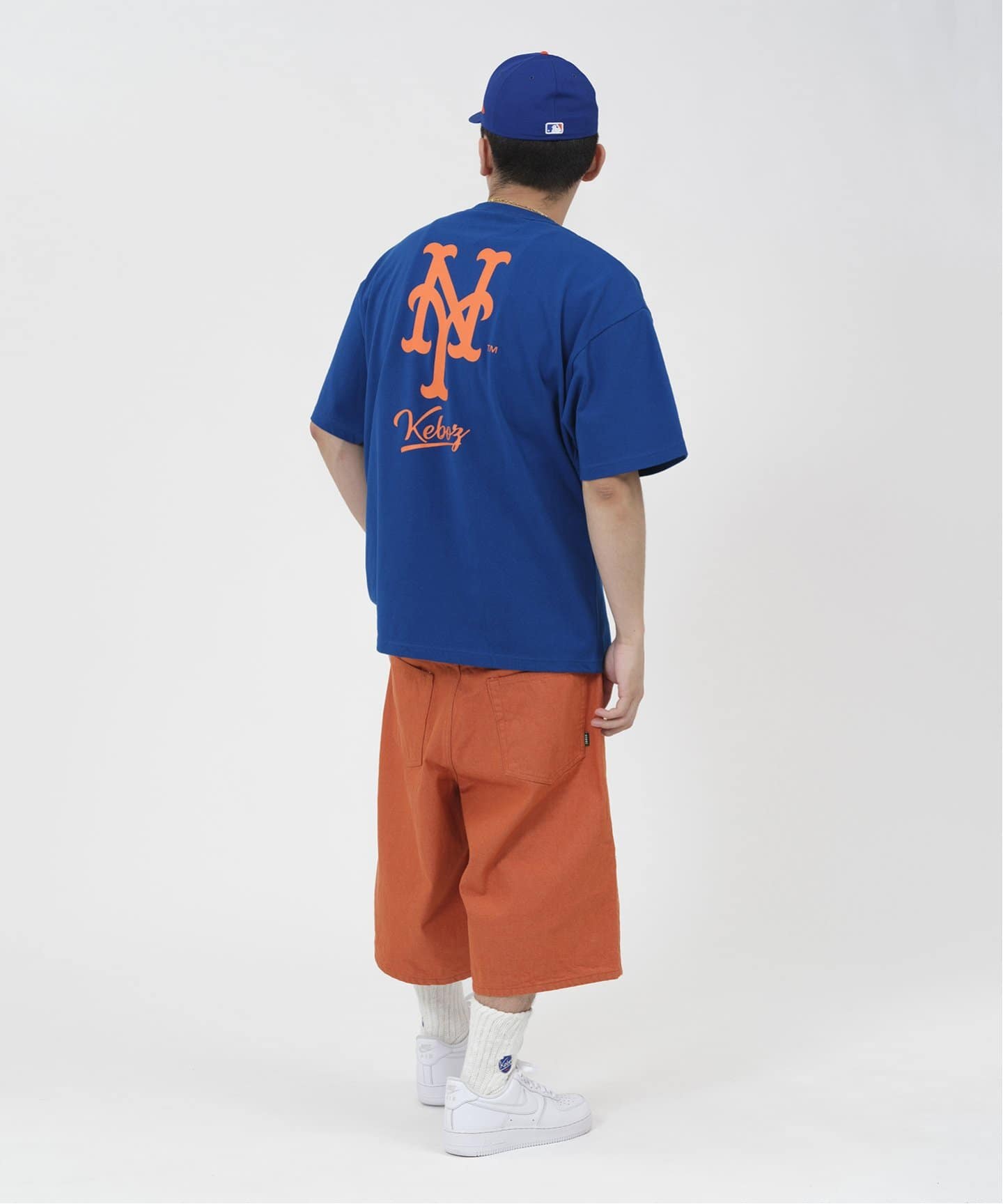 【KEBOZ】KEBOZ × MLB NEW YORK METS LOGO S/S TEE KEBOZ × MLB NEW YORK METS LOGO S/S TEE