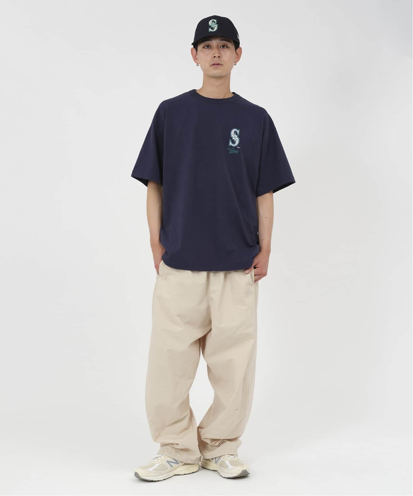 KEBOZ x MLB SEATTLE MARINERS LOGO S/S TE（Tシャツ
