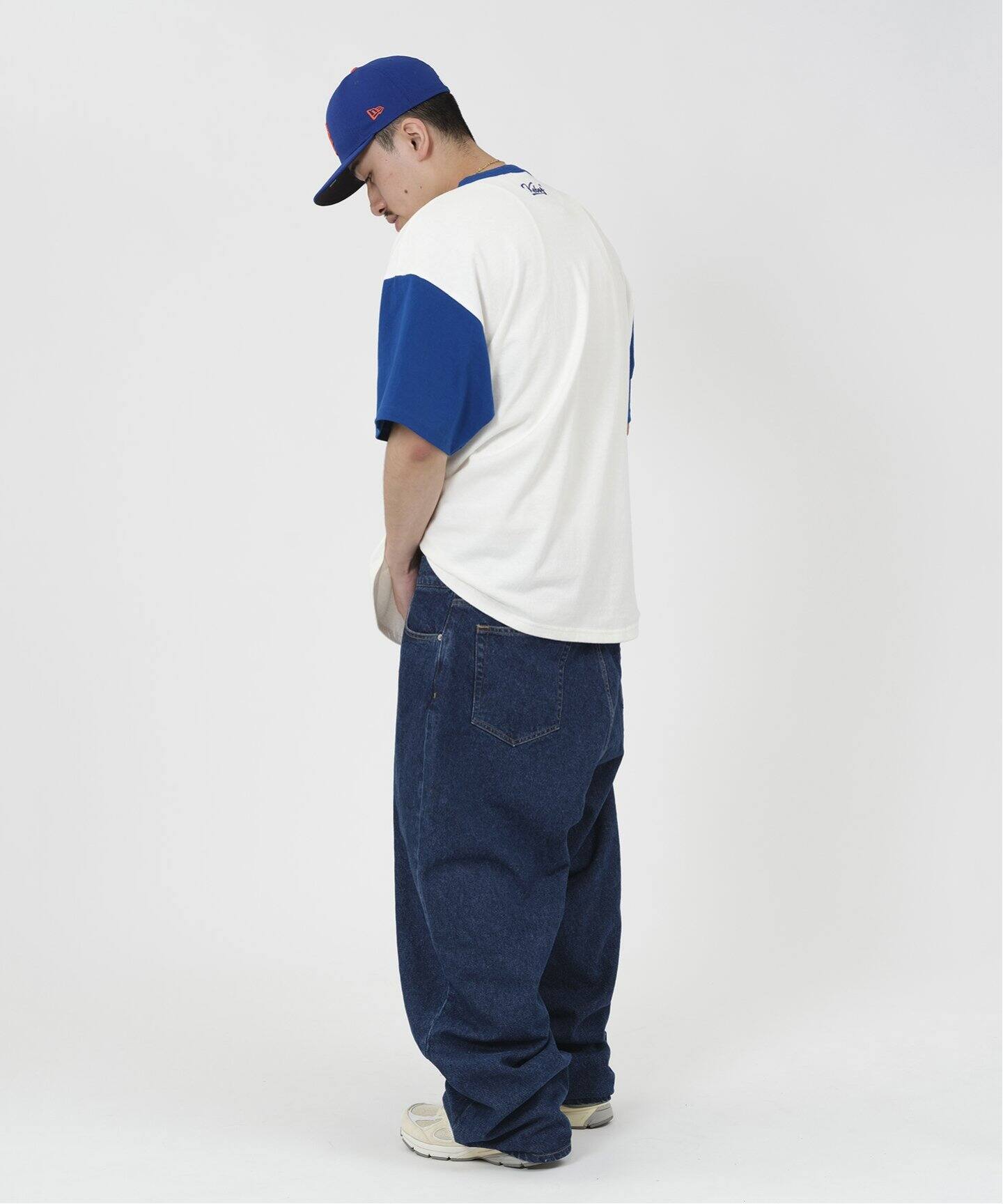 KEBOZ x MLB NEW YORK METS ROUND HEM HENL（その他トップス