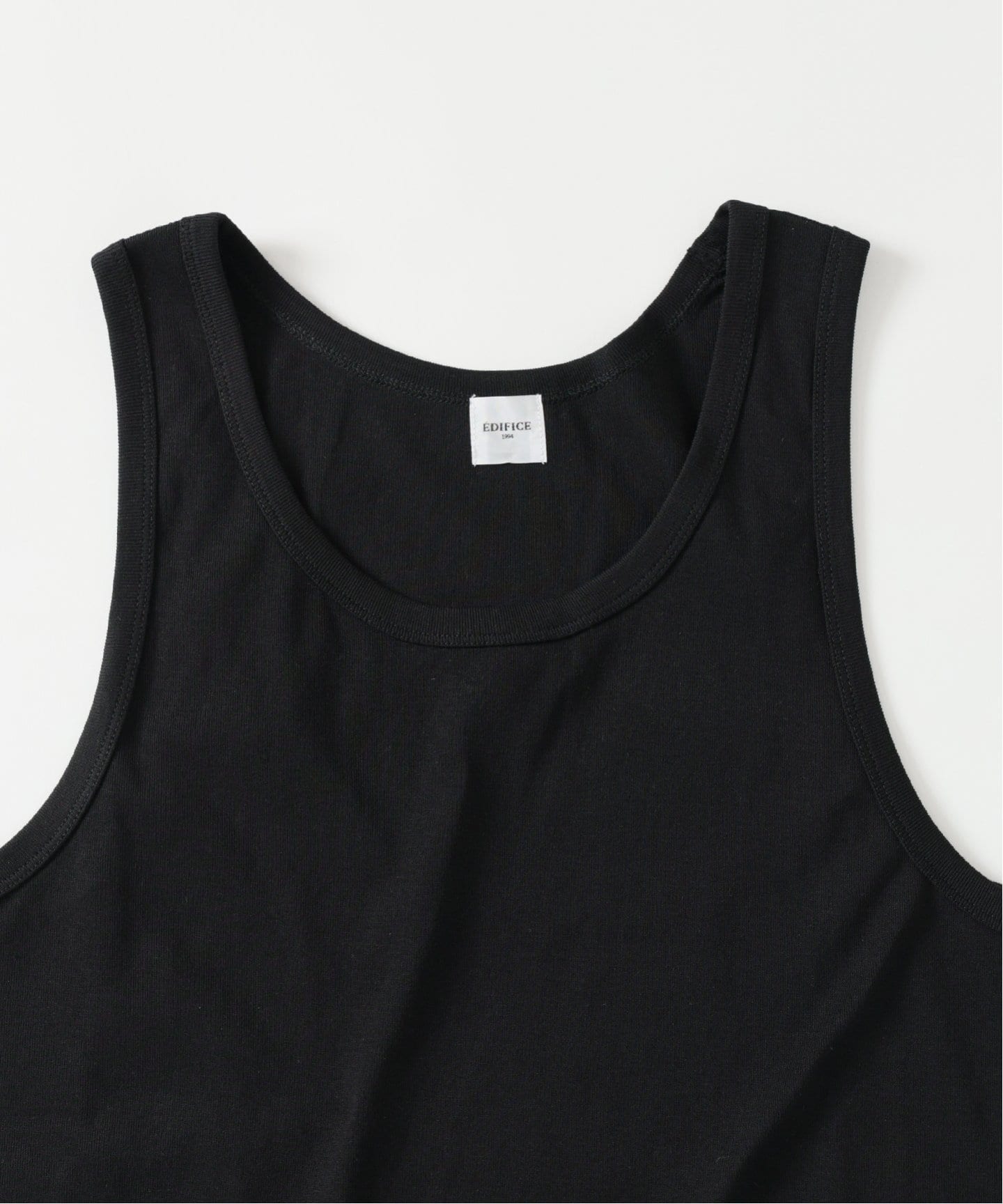 サーキュラーリブ タンクトップ（タンクトップ）｜EDIFICE