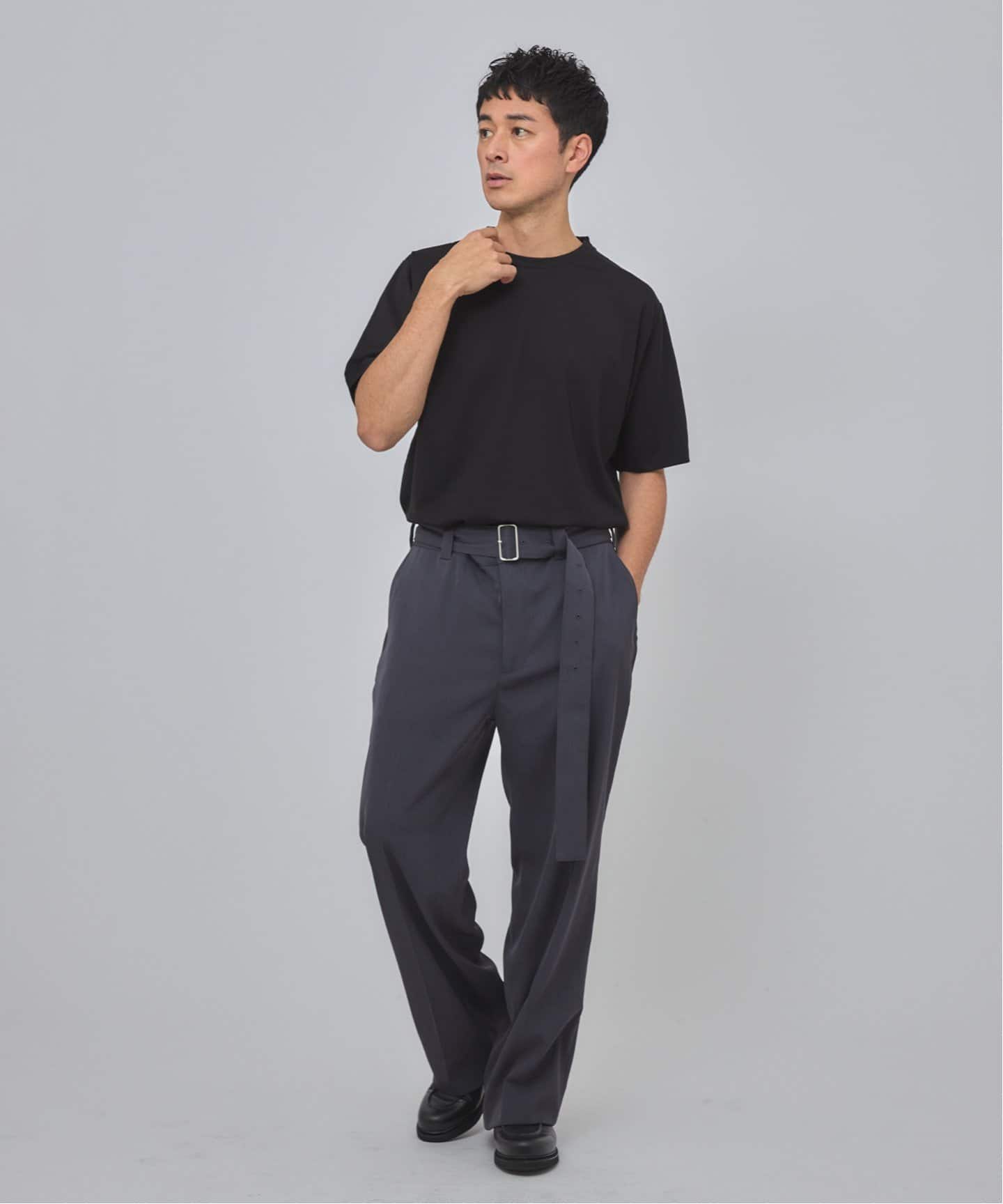 新品半額‼️EDIFICE MATISSE別注アート　ベイクルーズ　スウェット E. SILK MIX JQ NECK Tシャツ（Tシャツ／カットソー）｜EDIFICE