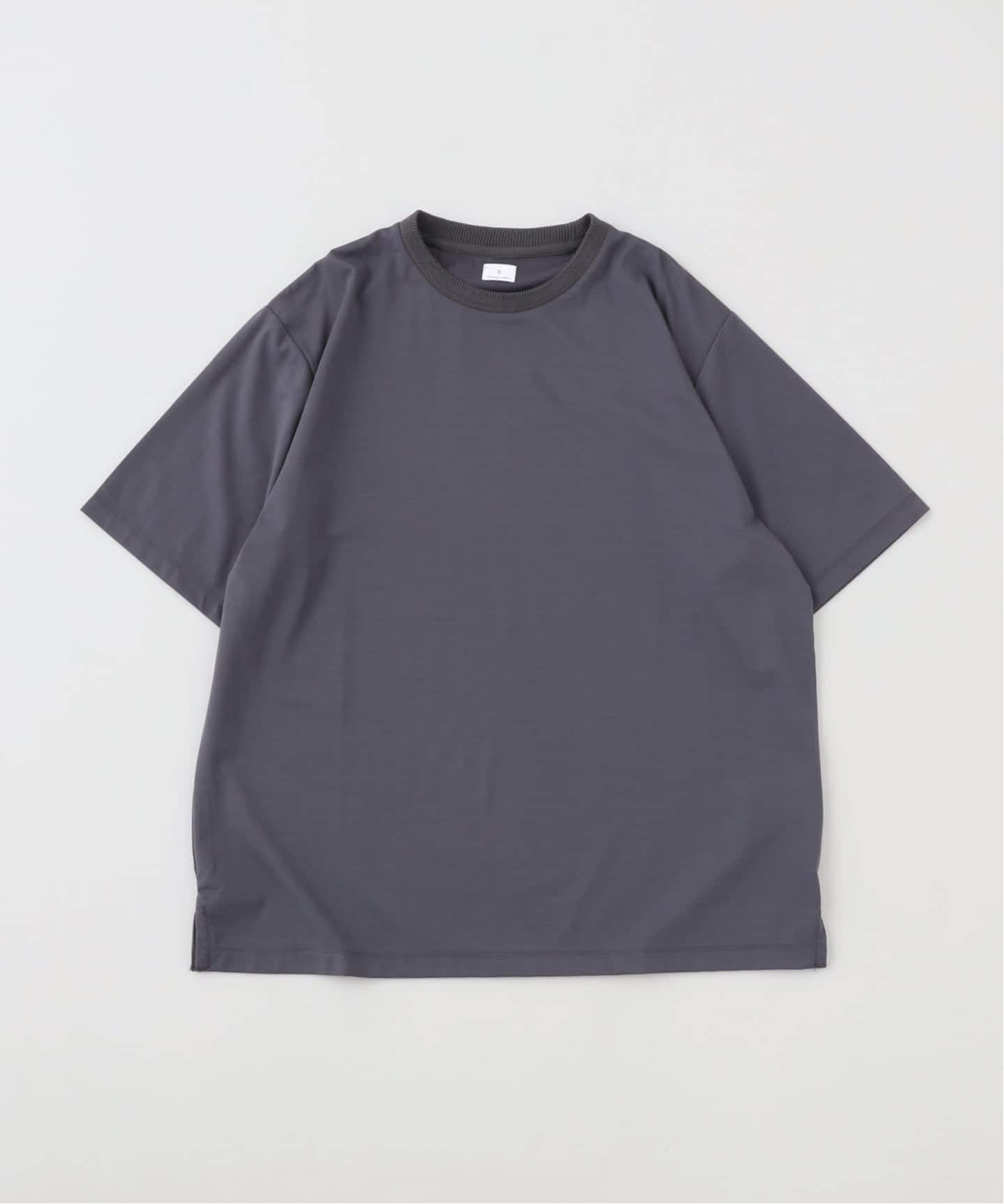 E. SILK MIX JQ NECK Tシャツ（Tシャツ／カットソー）｜EDIFICE