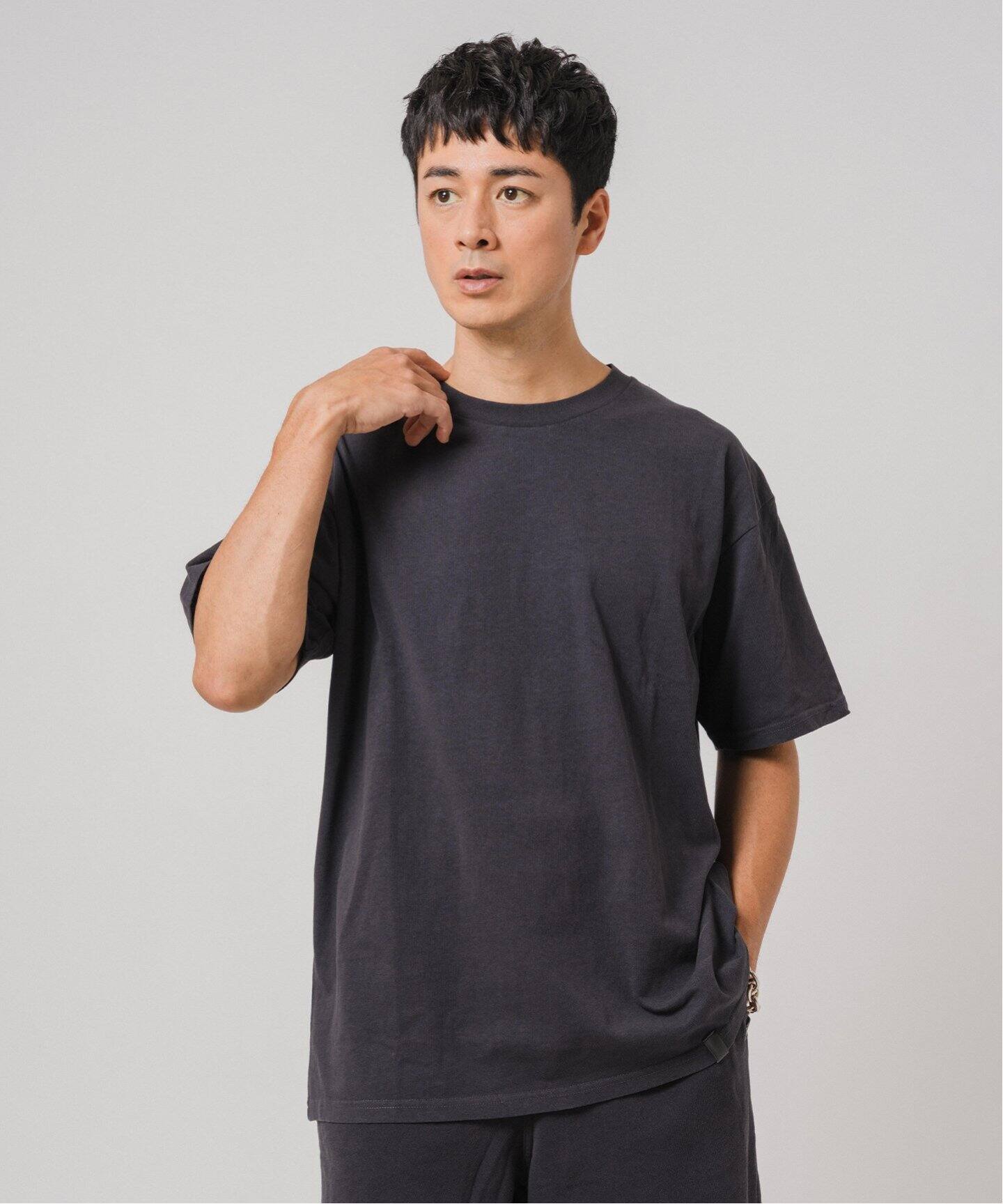 madeffect tシャツ　グレー 5．6oz ハイクオリティーTシャツ 5001－01 006 ミックス
