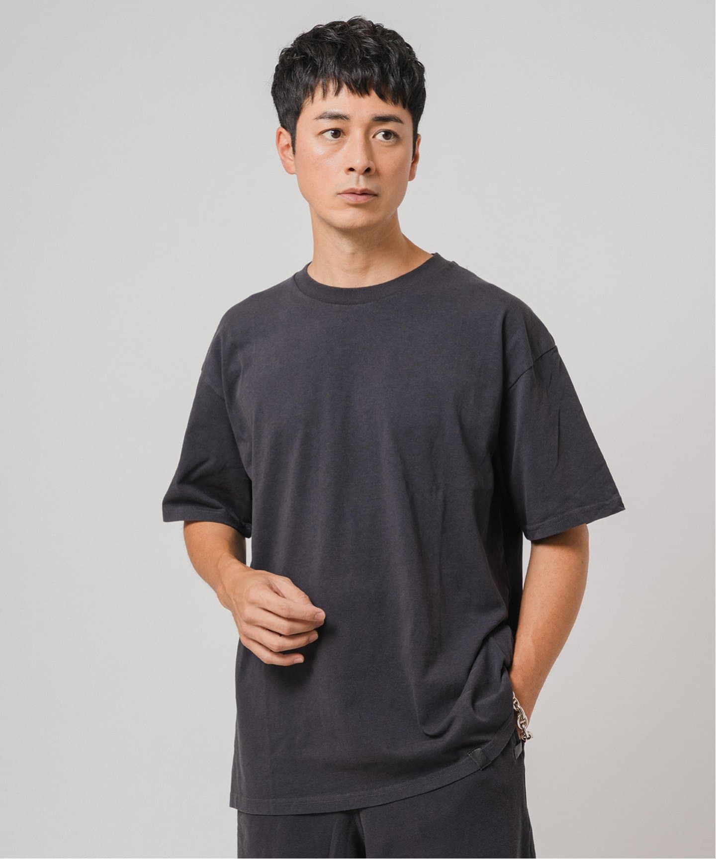 Ecofade クルーネック Tシャツ（Tシャツ／カットソー）｜EDIFICE