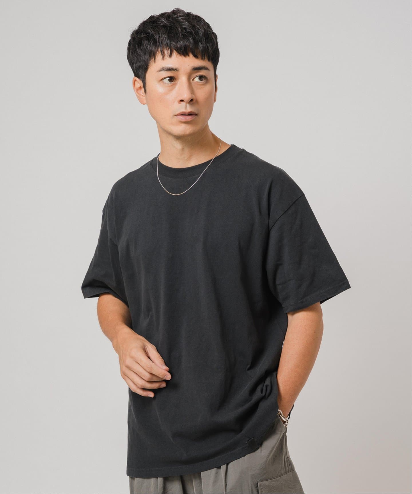 Ecofade クルーネック Tシャツ（Tシャツ／カットソー）｜EDIFICE
