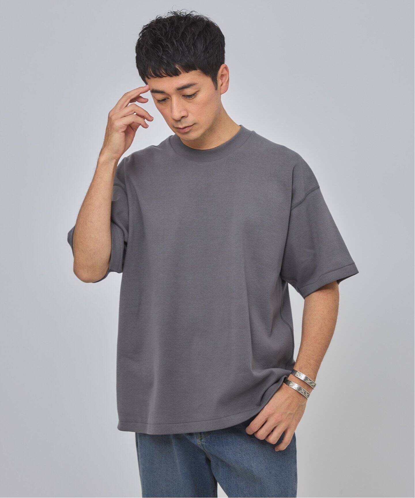 ETS.MATERIAUX(マテリオ) GOKUZYUKU COTTON ショートスリーブ T