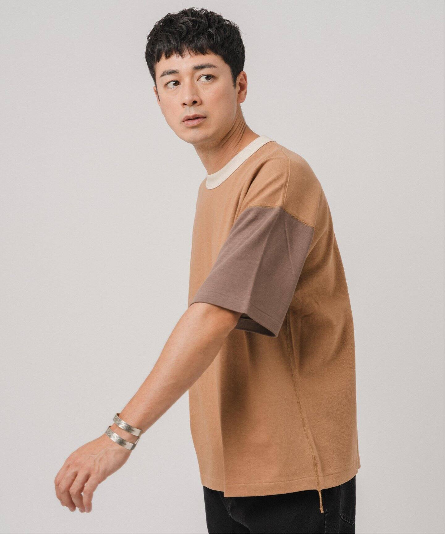 ETS.MATERIAUX(マテリオ) GOKUZYUKU パネル Tシャツ（Tシャツ