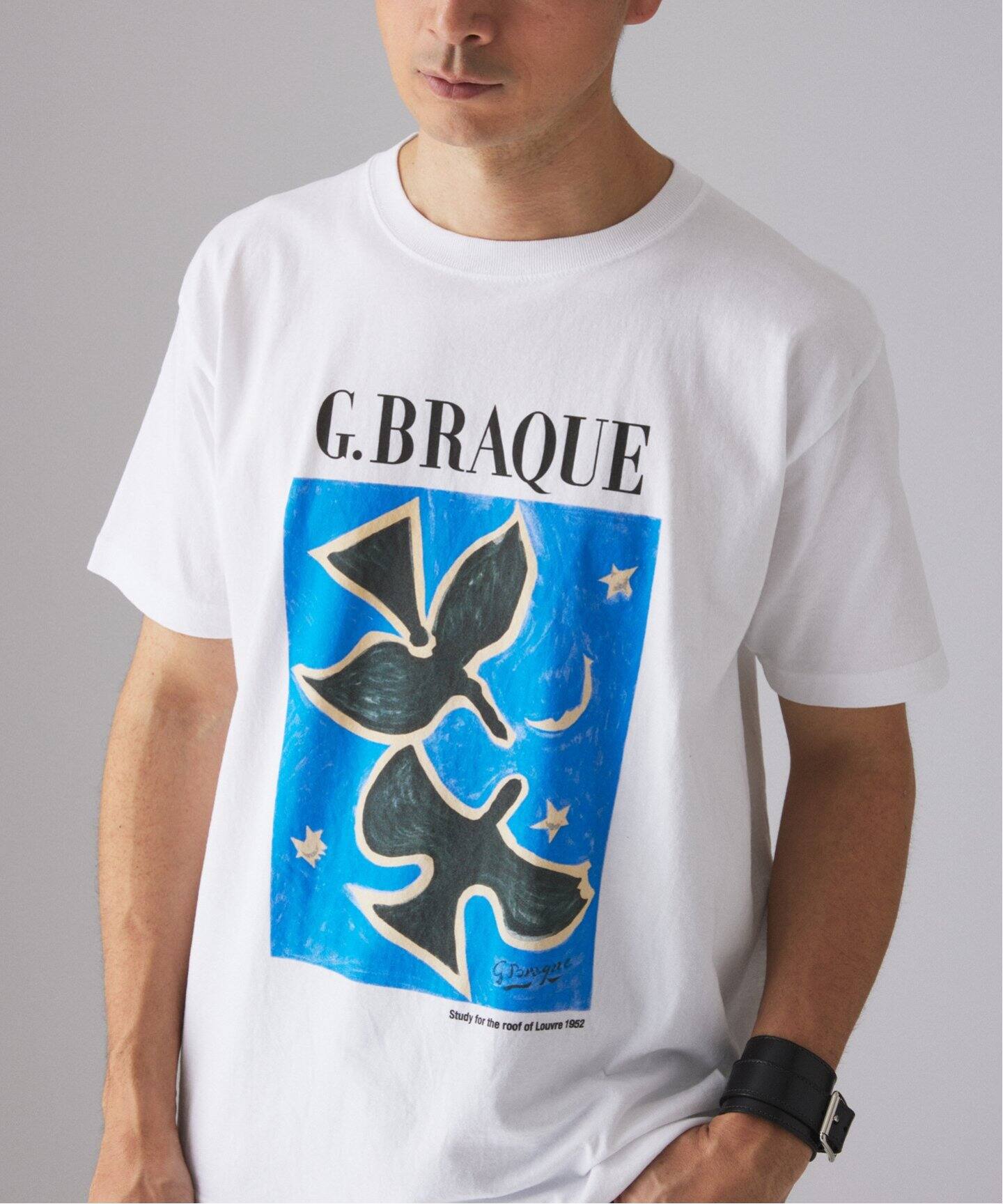 Georges Braque (ジョルジュ・ブラック) 別注 プリント Tシャツ（T