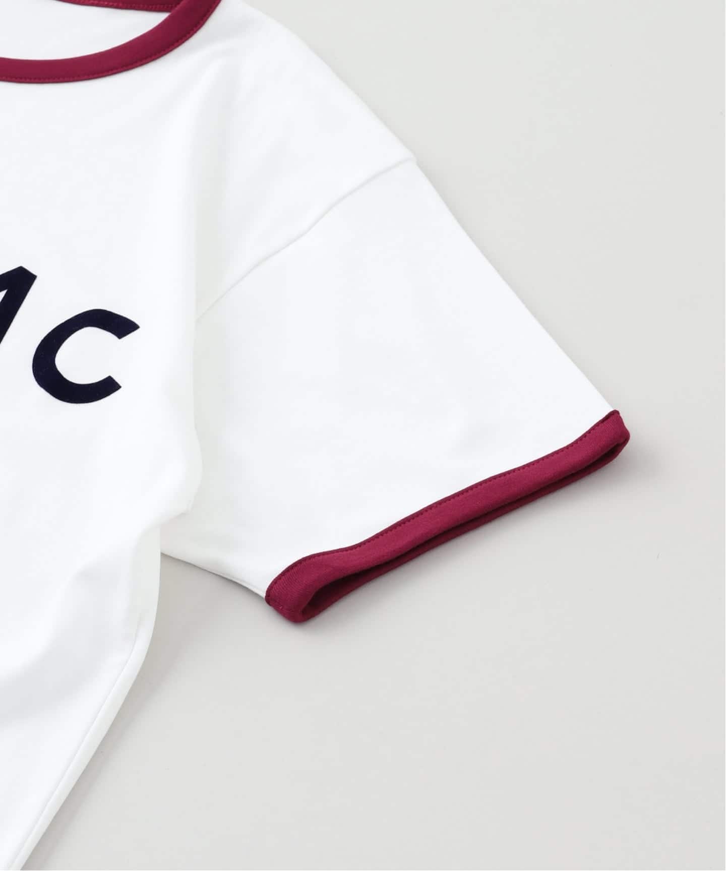 エディフィス（EDIFICE）/fursac (フルサック) White t−shirt with FURSAC fursac (フルサック) White t-shirt with 