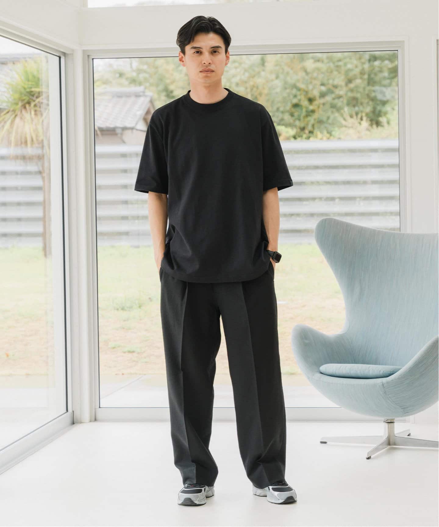 LOOPWHEELER for LOWERCASE ツリテンジク ビッグTシャツ（Tシャツ