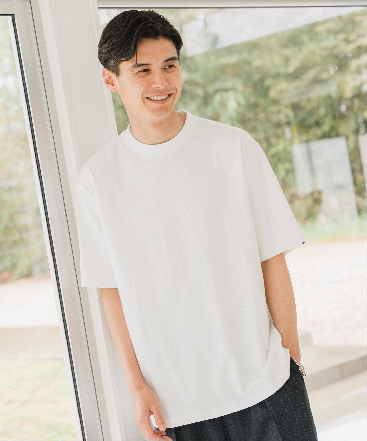 LOOPWHEELER for LOWERCASE ツリテンジク ビッグTシャツ（Tシャツ