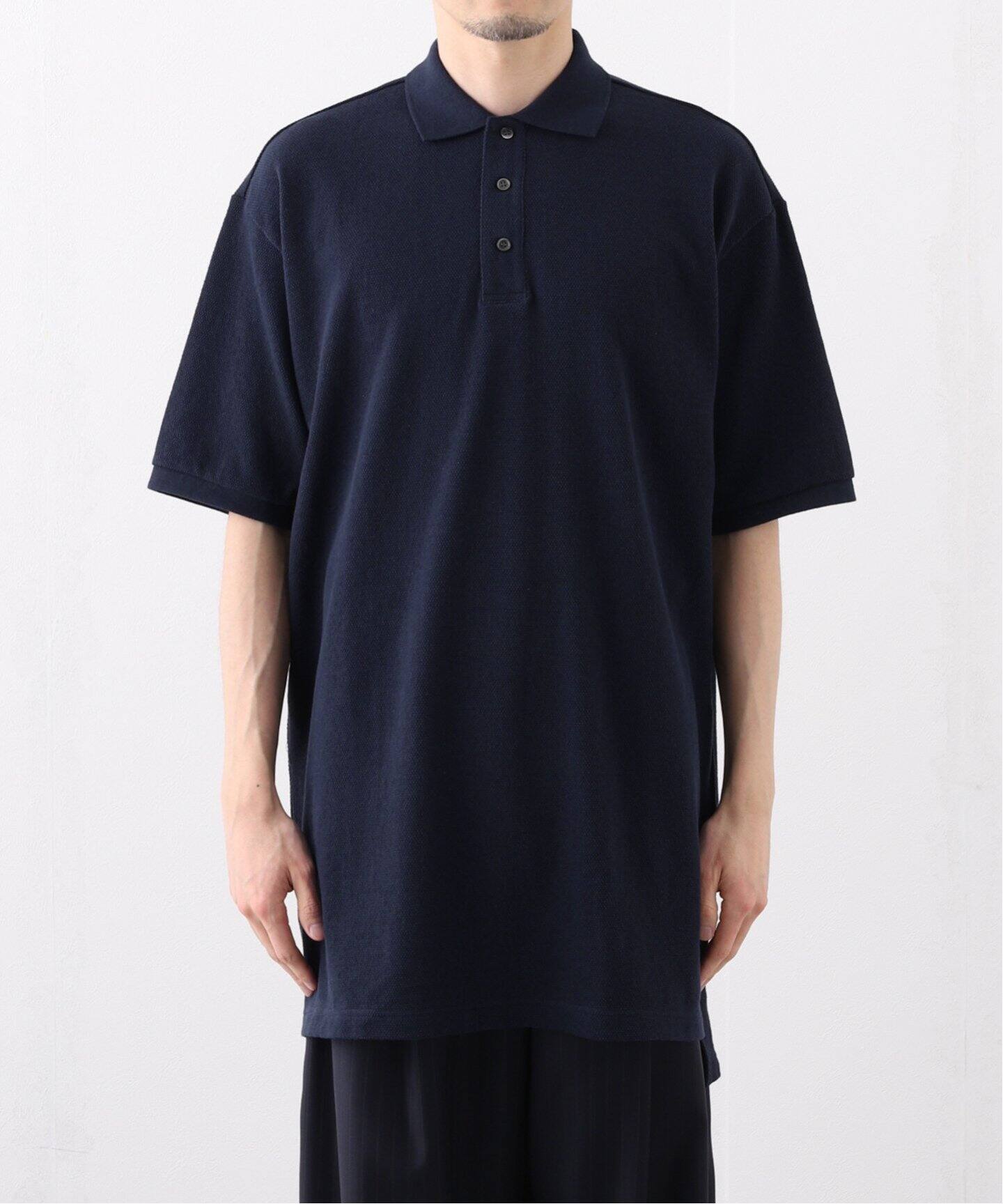 INSCRIRE (アンスクリア) ビッグポロシャツ（ポロシャツ）｜EDIFICE