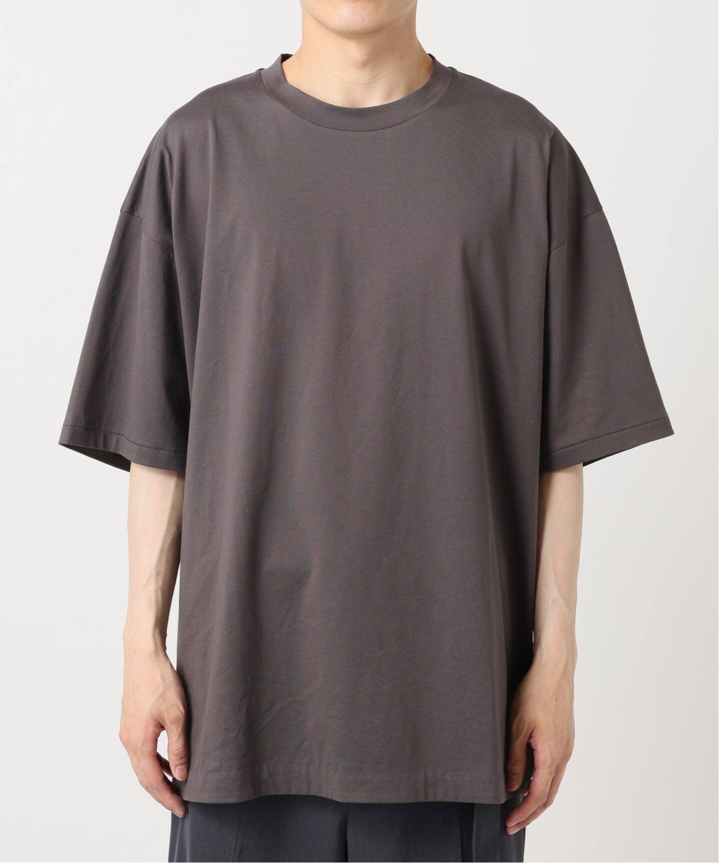 IENA - ATON  SUVIN60/2 ラウンドヘムTシャツ SUVIN 60／2 ｜ ラウンドヘム S／S Tシャツ