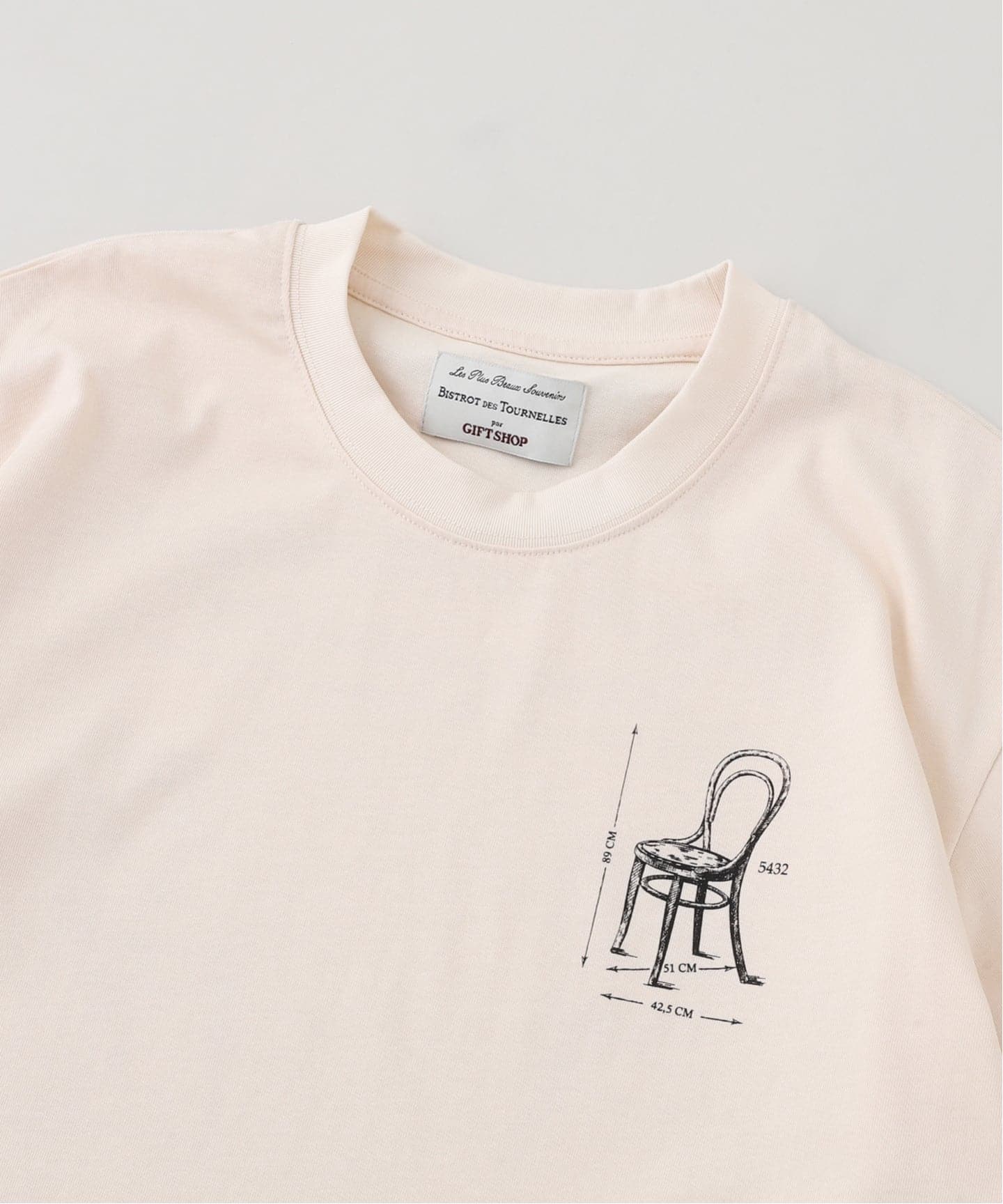 GIFT SHOP (ギフトショップ) Bistrot des Tournelles Tシャツ（Tシャツ