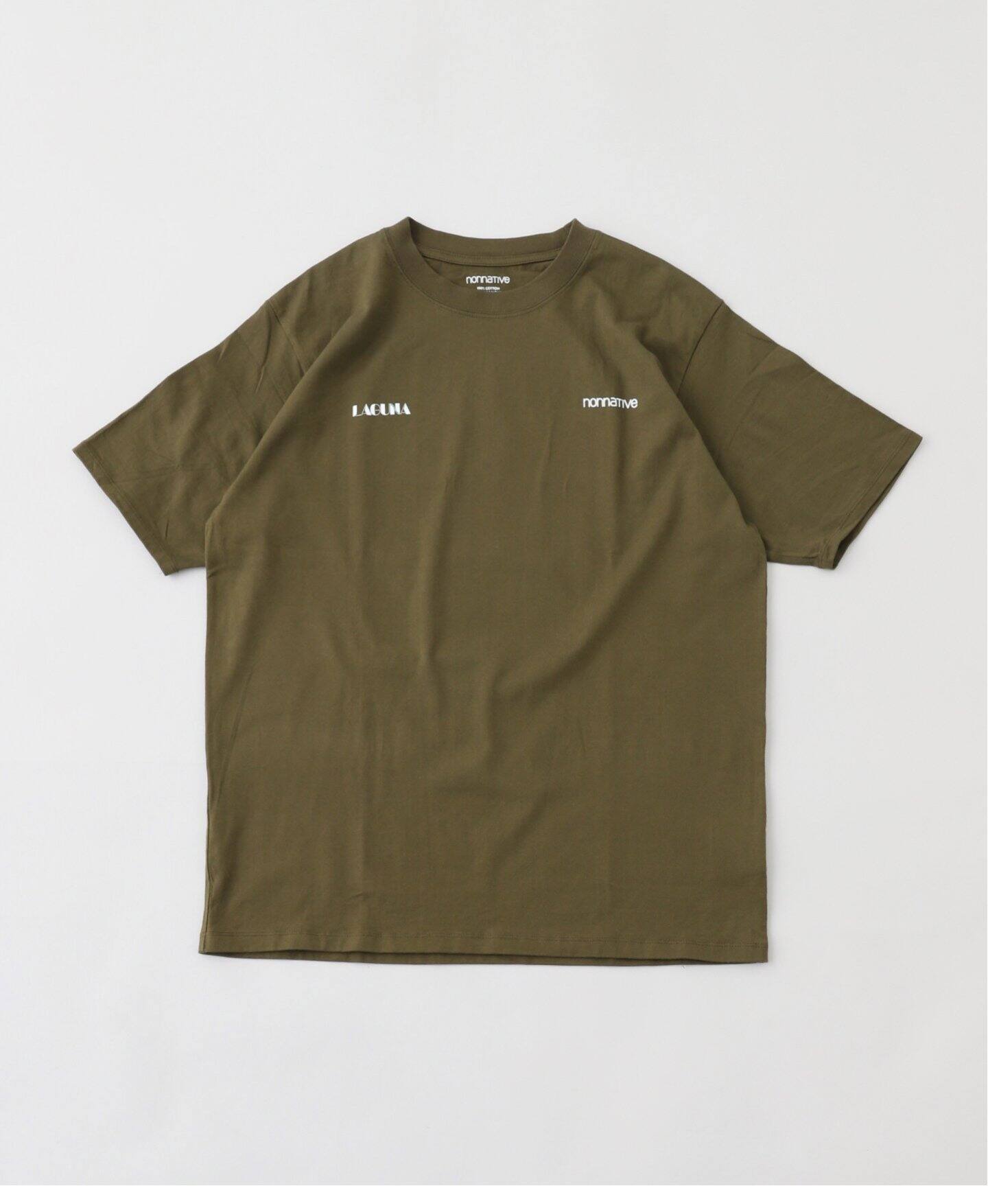 トップス nonnative DWELLER L/S TEE PIQUE KHAKI Dweller L/S Tee Cotton Pique – INSIST