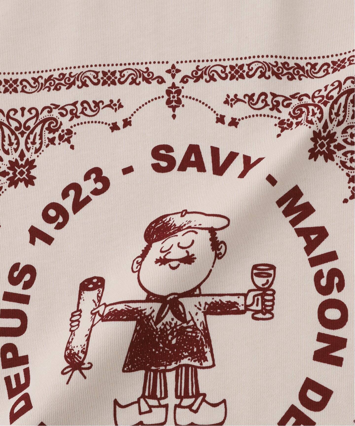 GIFT SHOP (ギフトショップ) 別注 Savy T shirt Bandana（Tシャツ