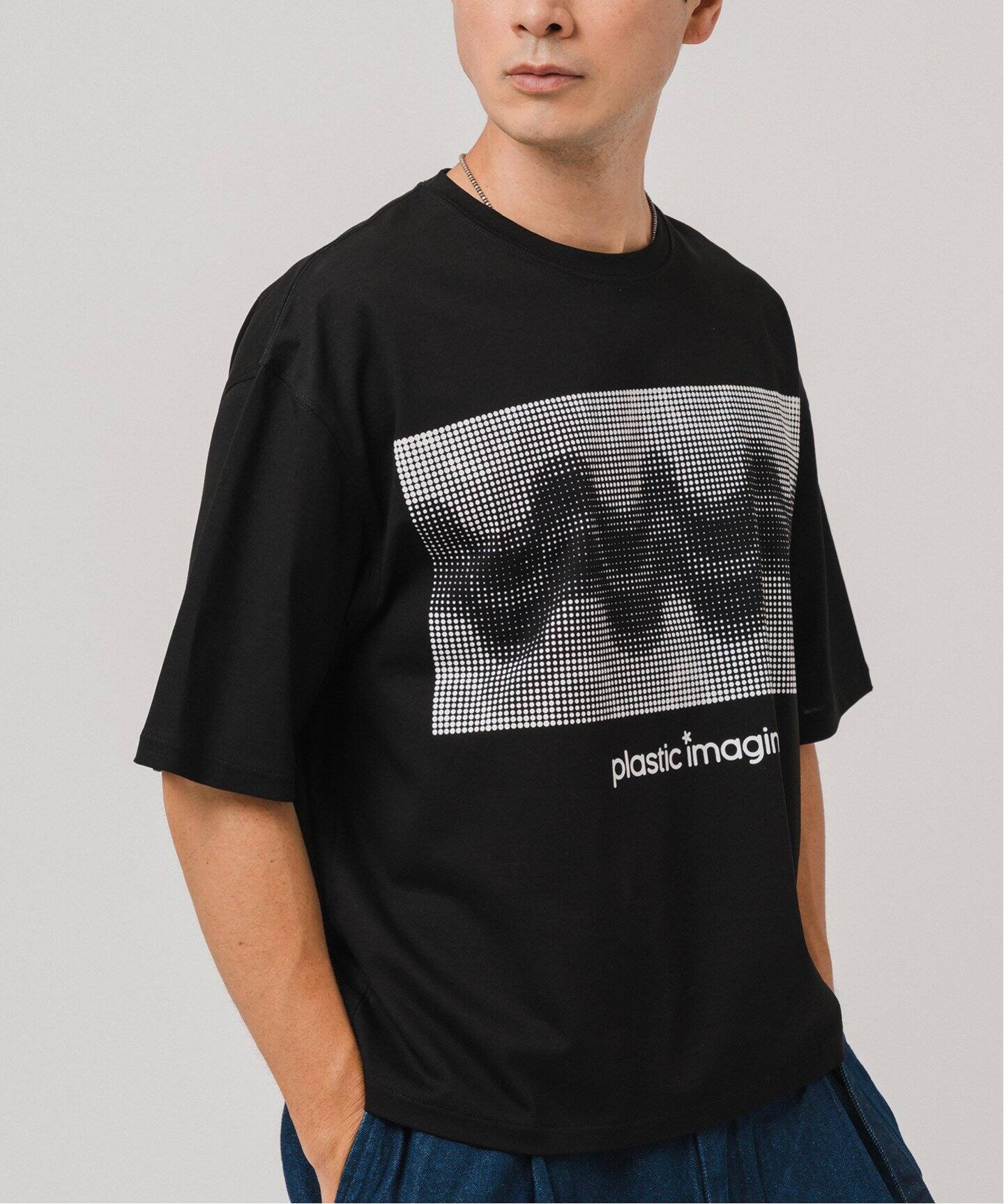 PLASTIC IMAGINE (プラスチックイマジン) 別注 Dot Wave Tシャツ（T