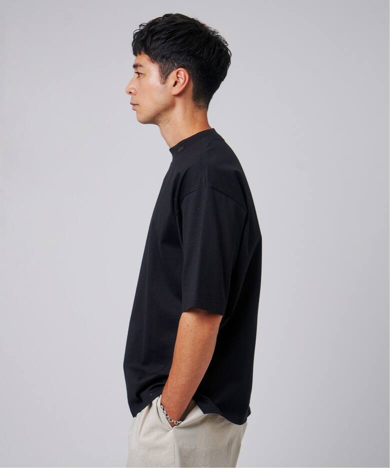LACOSTE (ラコステ) 別注 モックネック Tシャツ（Tシャツ／カットソー 