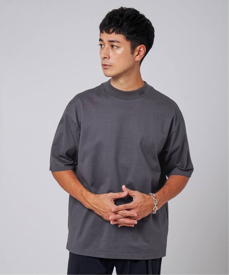 LACOSTE (ラコステ) 別注 モックネック Tシャツ（Tシャツ／カットソー 