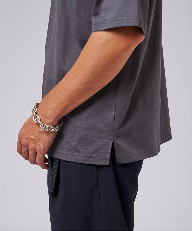LACOSTE (ラコステ) 別注 モックネック Tシャツ（Tシャツ／カットソー 