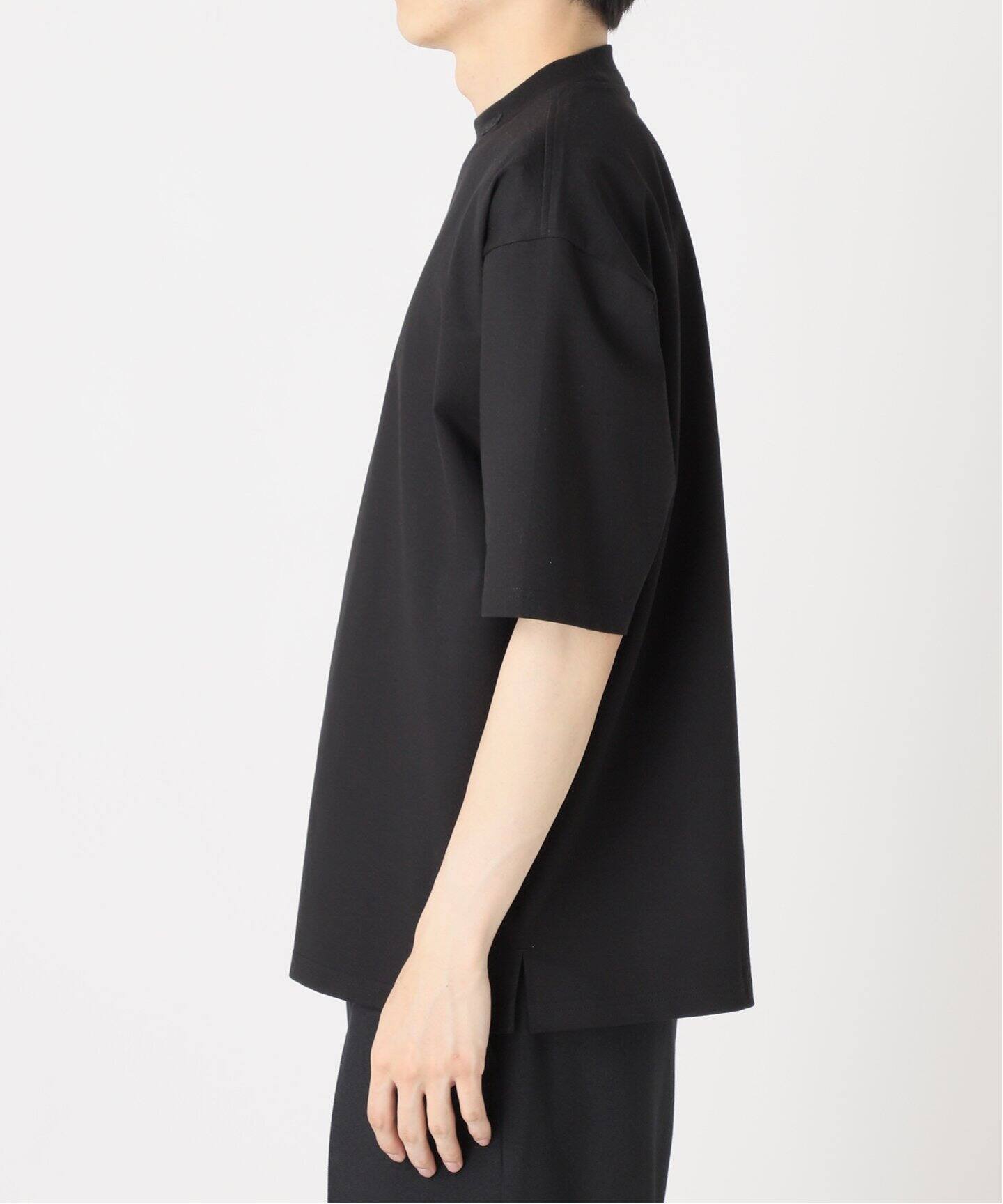 LACOSTE (ラコステ) 別注 モックネック Tシャツ（Tシャツ／カットソー