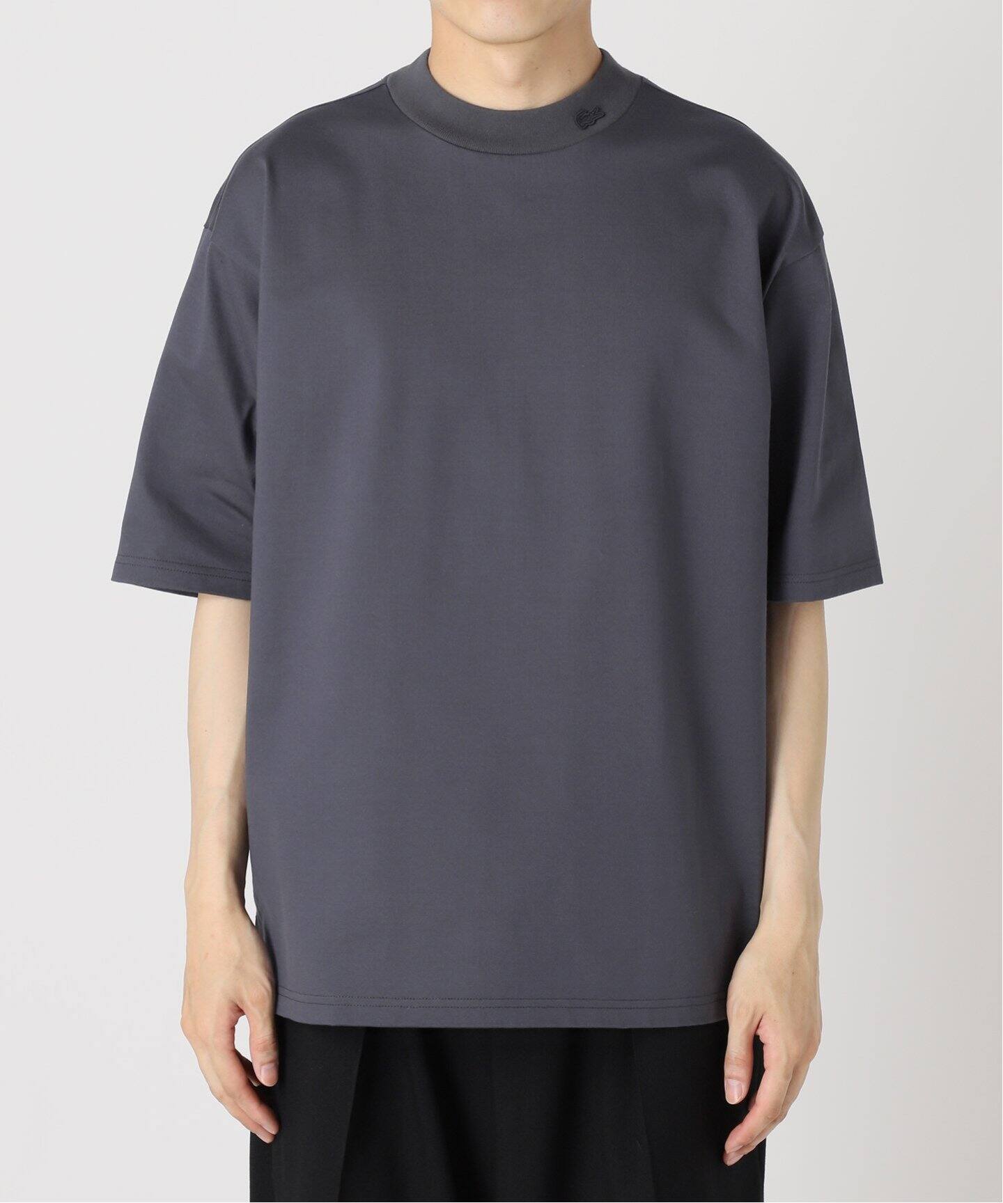 新品未使用☆メンズLACOSTE モックネックシャツ LACOSTE (ラコステ) 別注 モックネック Tシャツ（Tシャツ／カットソー