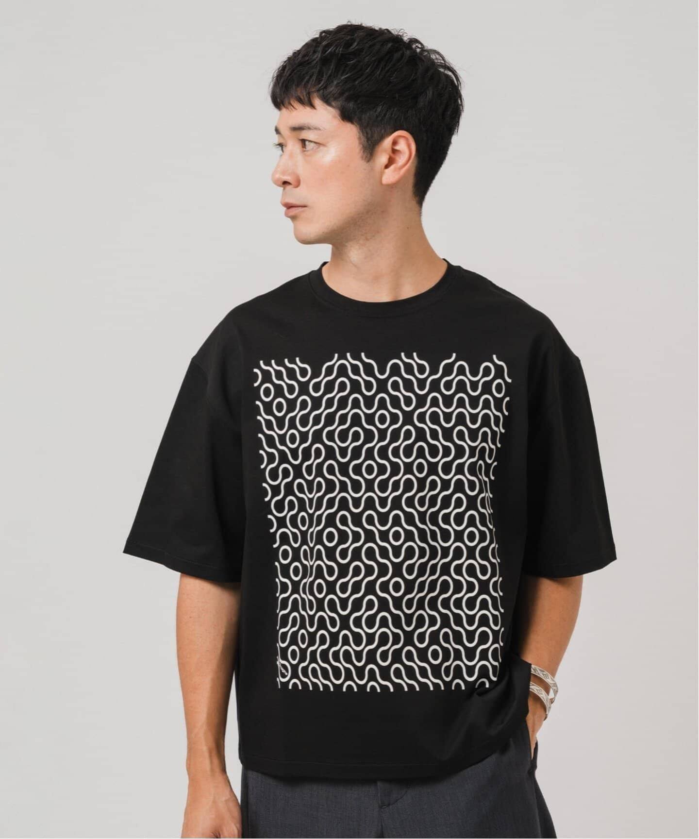 PLASTIC IMAGINE (プラスチックイマジン) 別注 Algowave Tシャツ（T