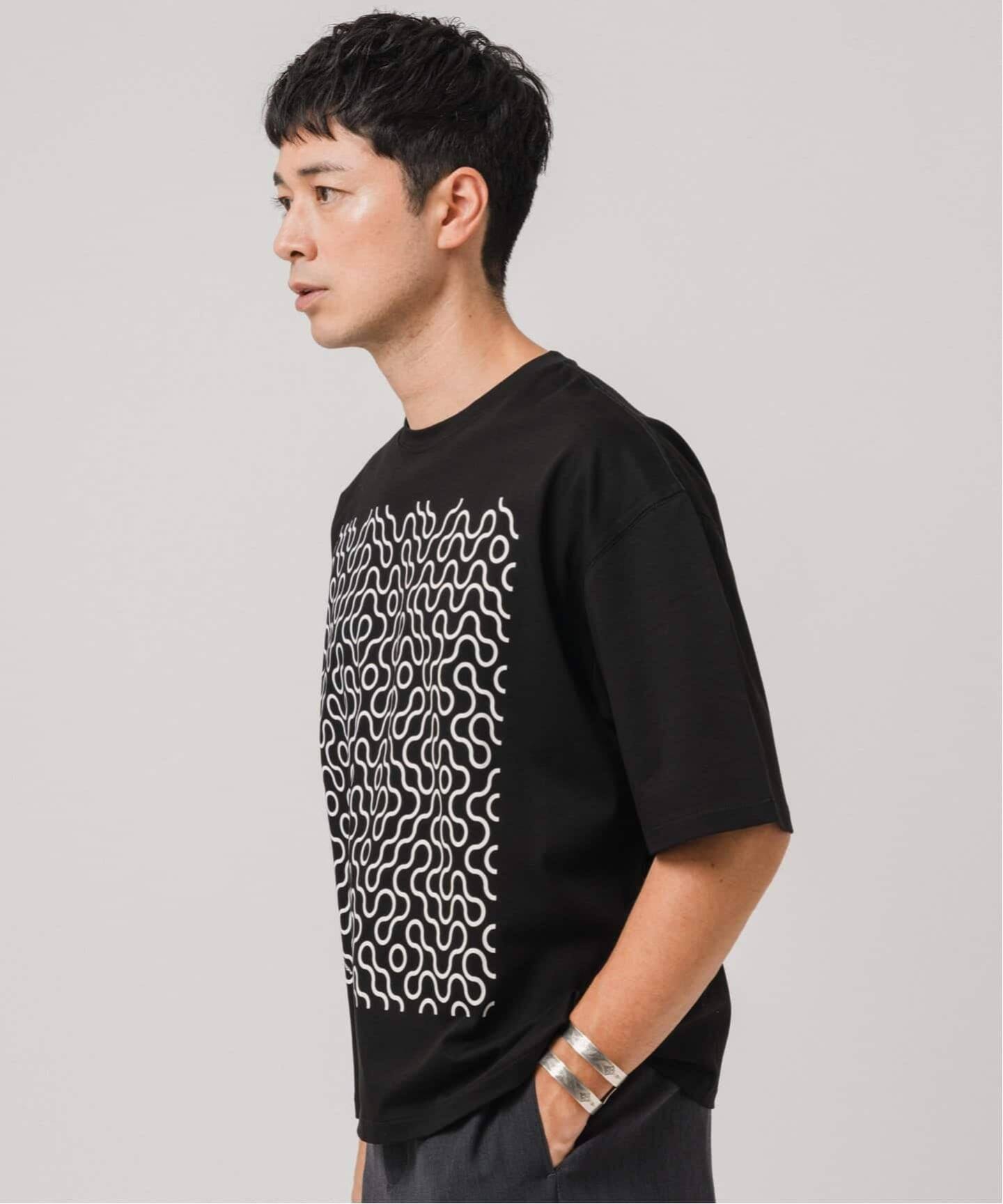 PLASTIC IMAGINE (プラスチックイマジン) 別注 Algowave Tシャツ（T