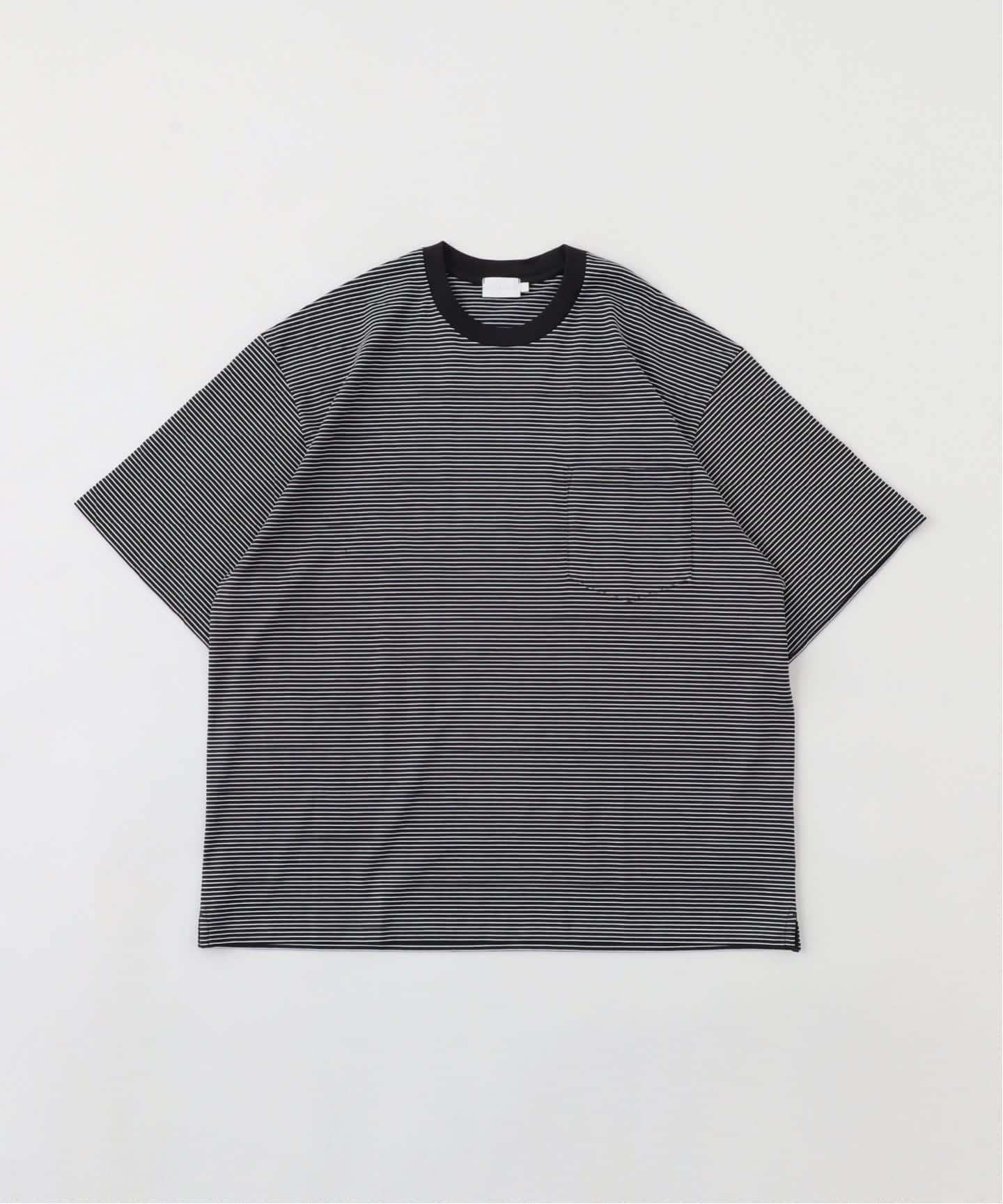 ハンドバーク 60/2 S/S BIG T-SHIRT STRIPE handvaerk レディース メンズ 国内正規品 handvaerk (ハンドバーク) 60/2 S/S BIG T-SHIRT -STRIPE-（T