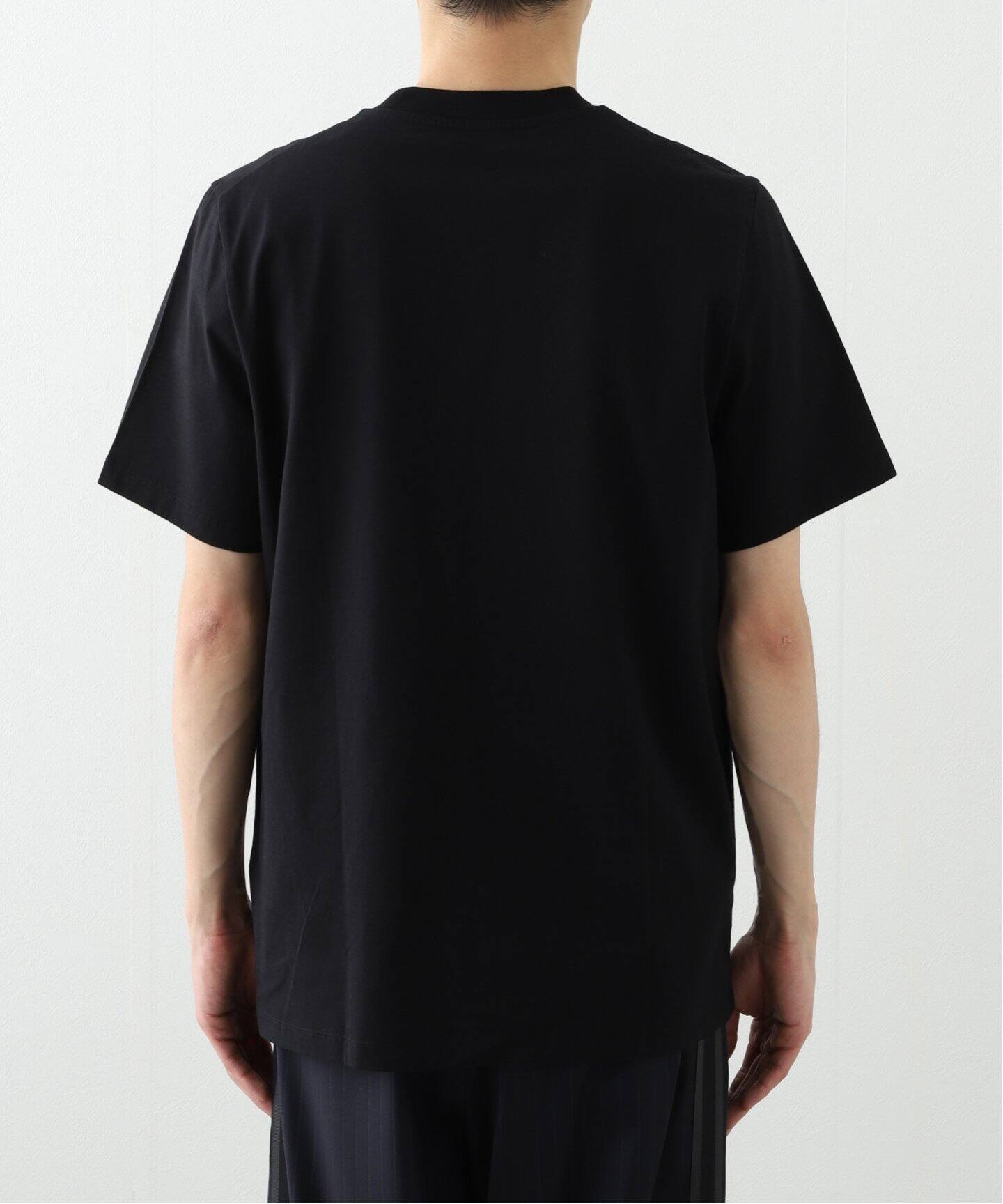 JIL SANDER (ジルサンダー) RIBBED ROUND NECK T-SHIRT